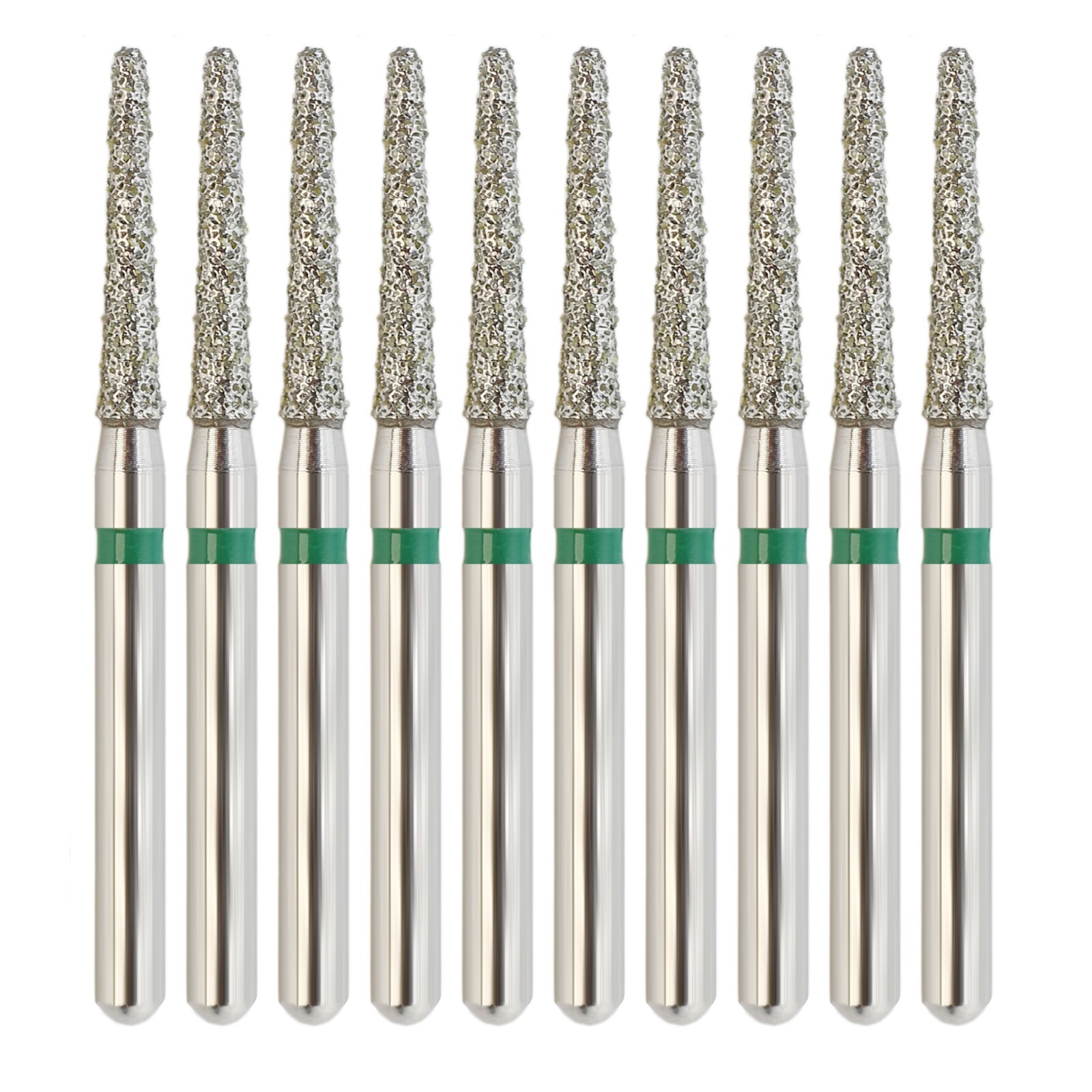Dental Diamonds FG Burs Football Egg Round End Taper Friction Grip 368 856 850