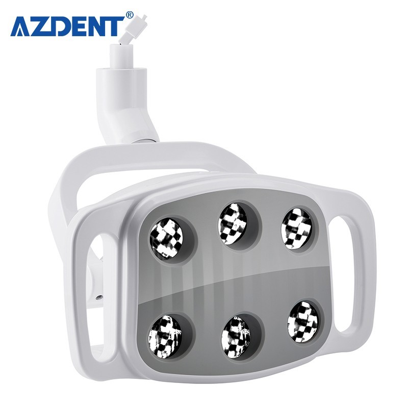 9W Dental 6 LED Lamp Oral Light Surgical Lamp For Unit Chair Induction Sensor