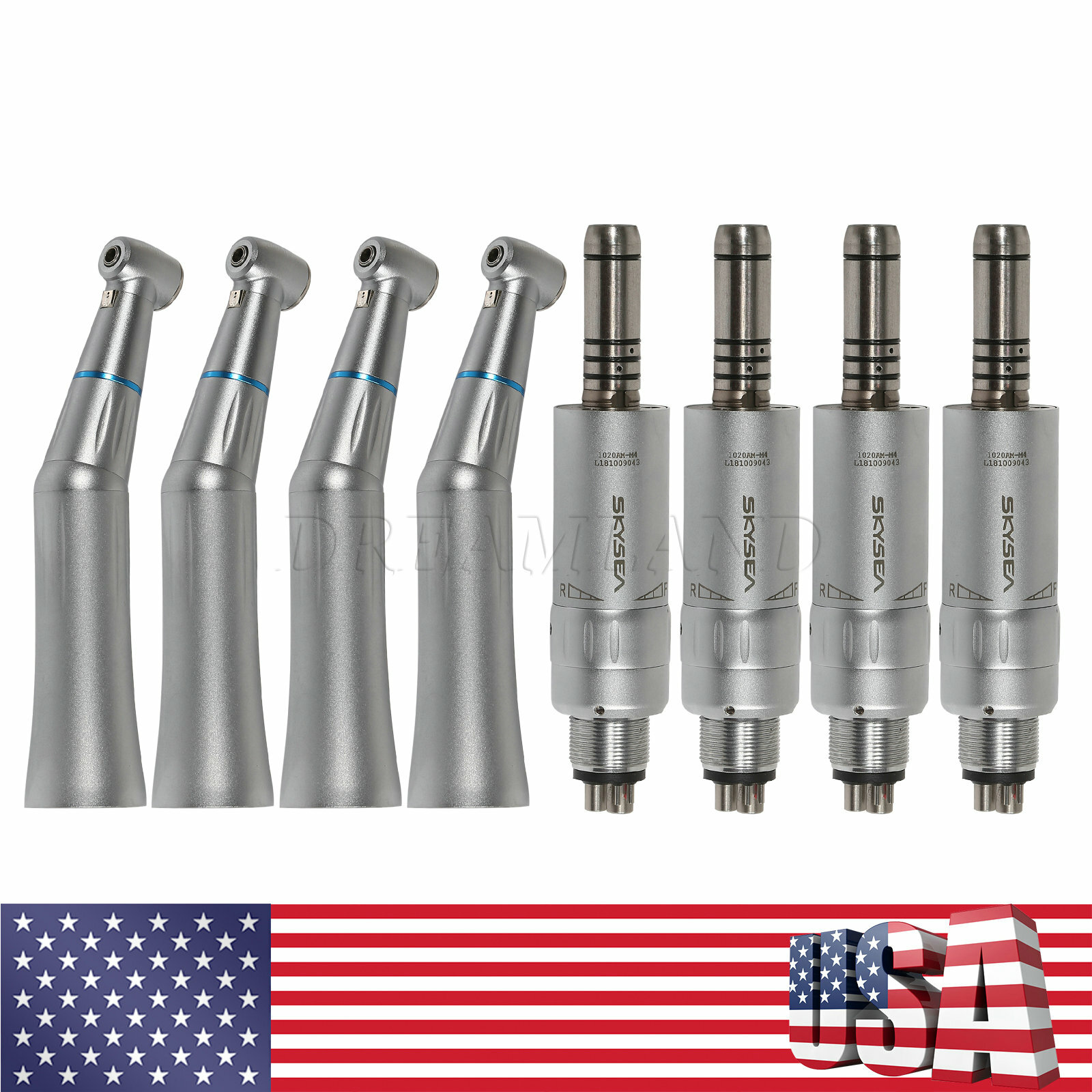 1-10 Pack of Dental Inner/Internal Water Spray Contra agnle / Air Motor 4Hole