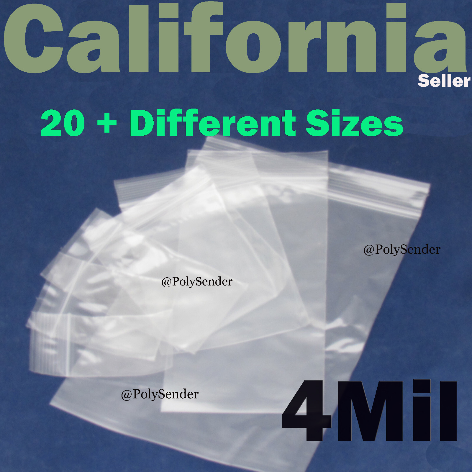 4Mil Clear Reclosable Zip Seal Bag Plastic 4 Mil Lock Bags Jewelry Zipper Baggie