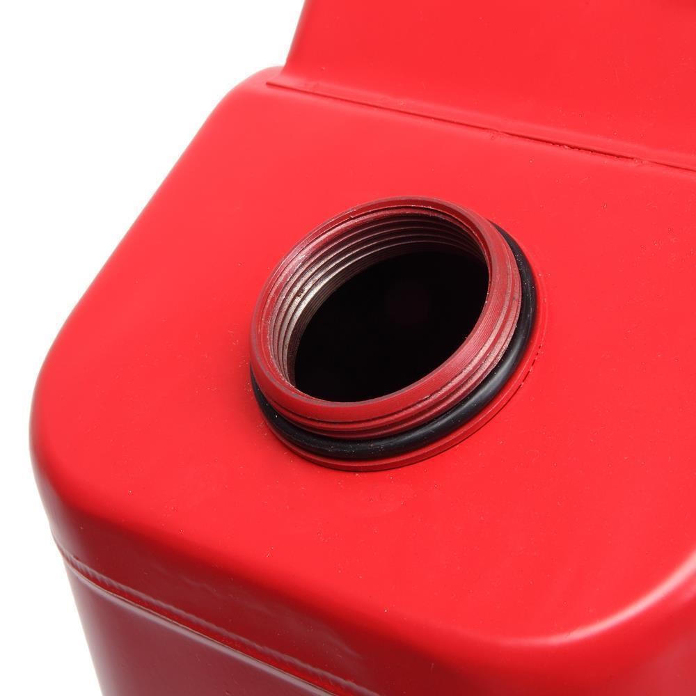 5 Gallon Large Capacity 20L Gas Gasoline Can Fuel Backup Metal Steel Tank Red