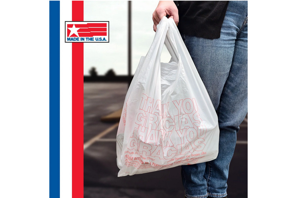 T-Shirt Carry-Out Bags 11.5″x6.5″x22″ Heavy Duty 1,000 Count Bulk Pack