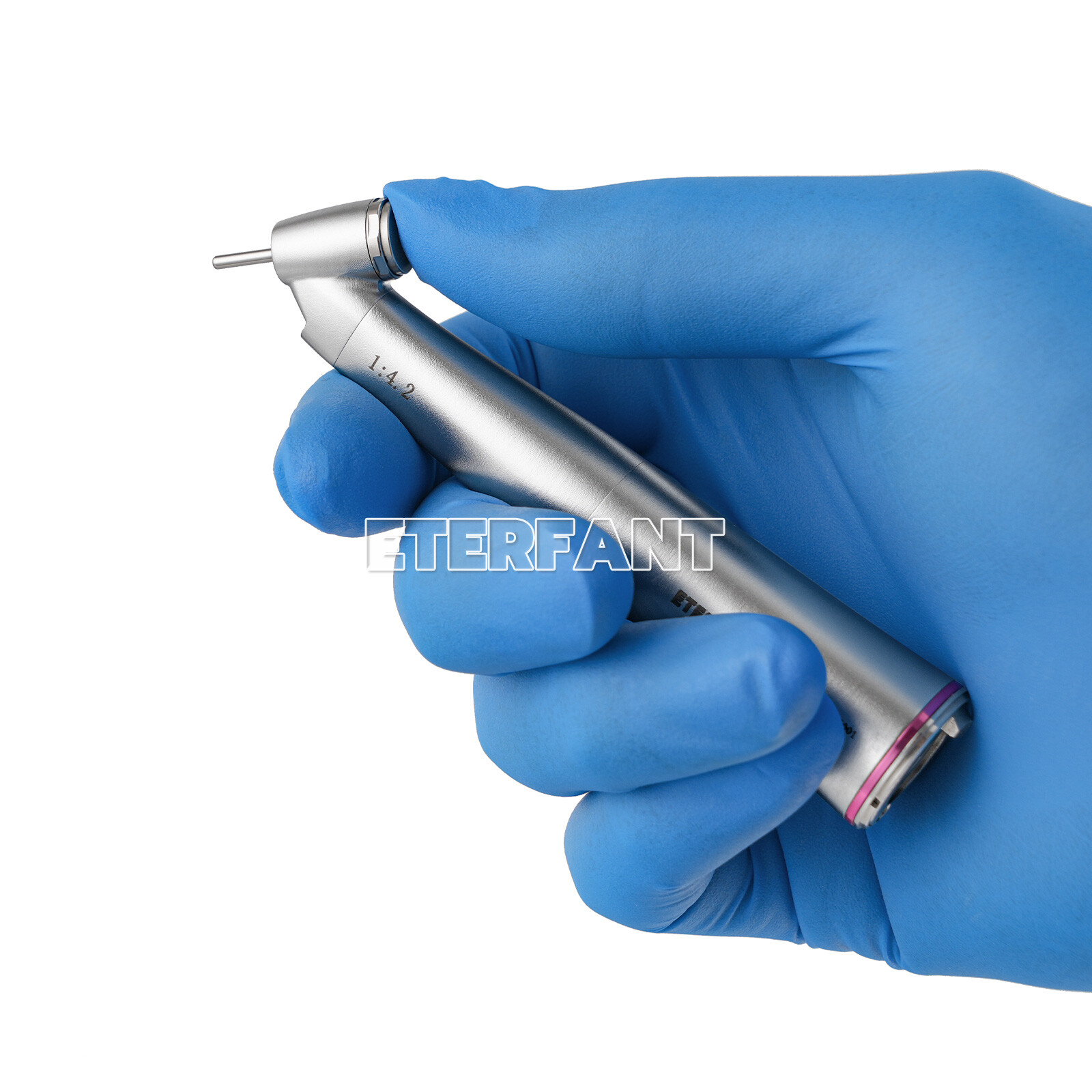 ENTERFANT NSK Style Dental 45° LED 1:4.2 High Speed Contra Angle Handpiece