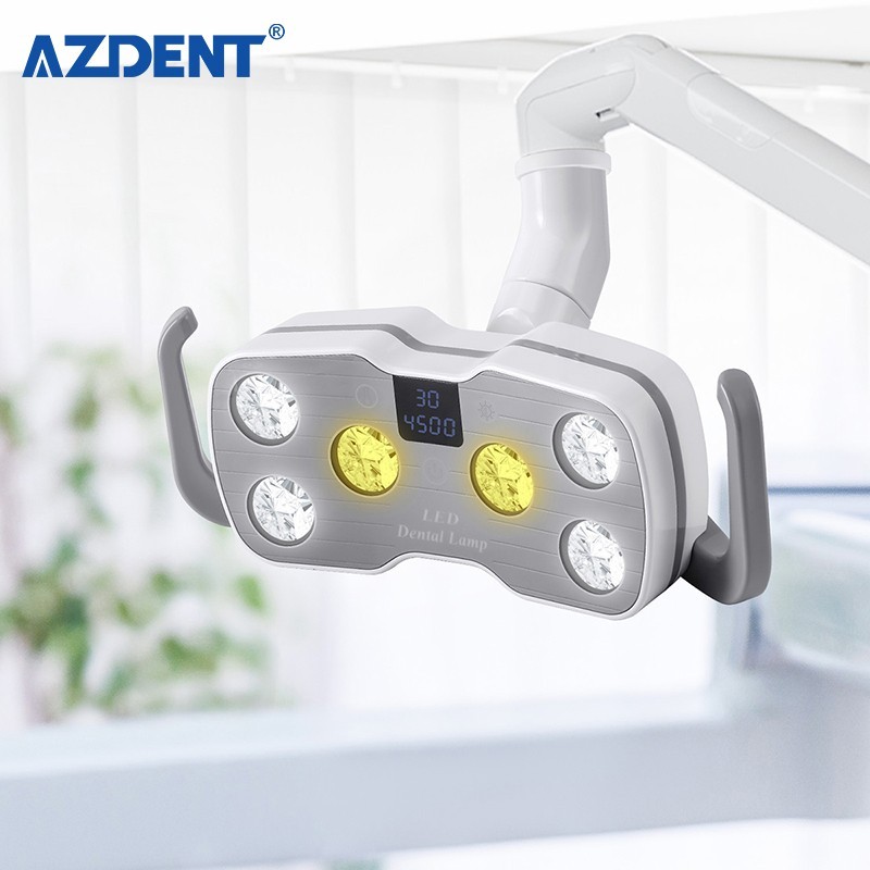 9W Dental 6 LED Lamp Oral Light Lamp For Unit Chair with LCD Display