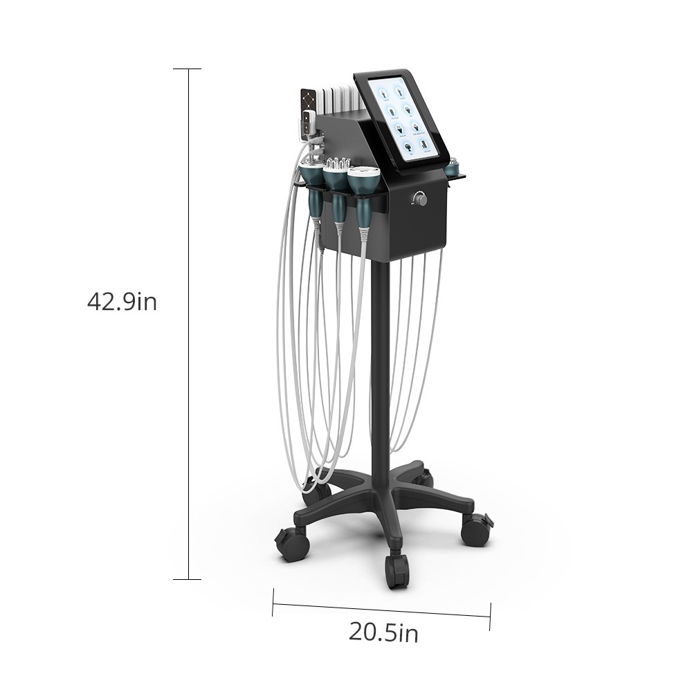 9 in 1 Beauty Machine for Skin Smoothing & Enhance Body Curves Vertical Model