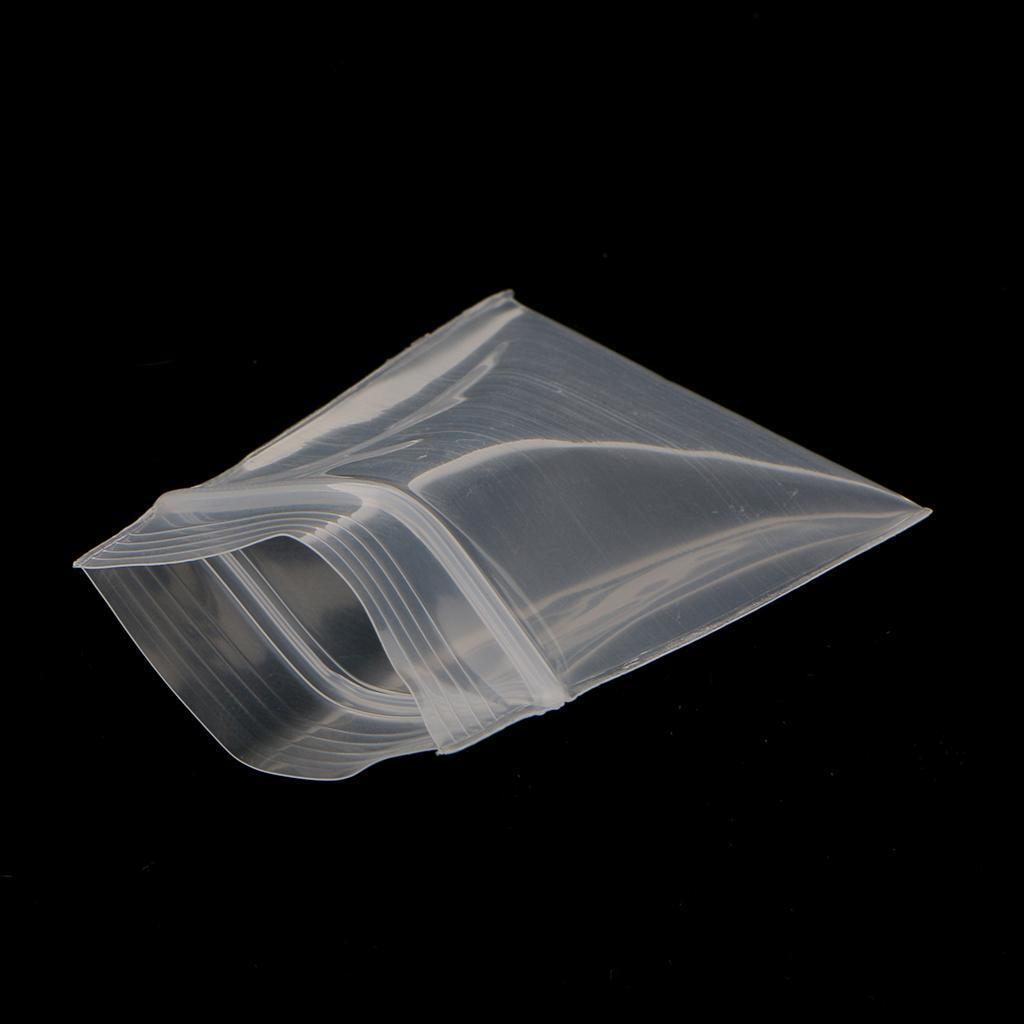 100pcs 1.4″x 1.8″ 4mil Clear Bag Baggies Reclosable
