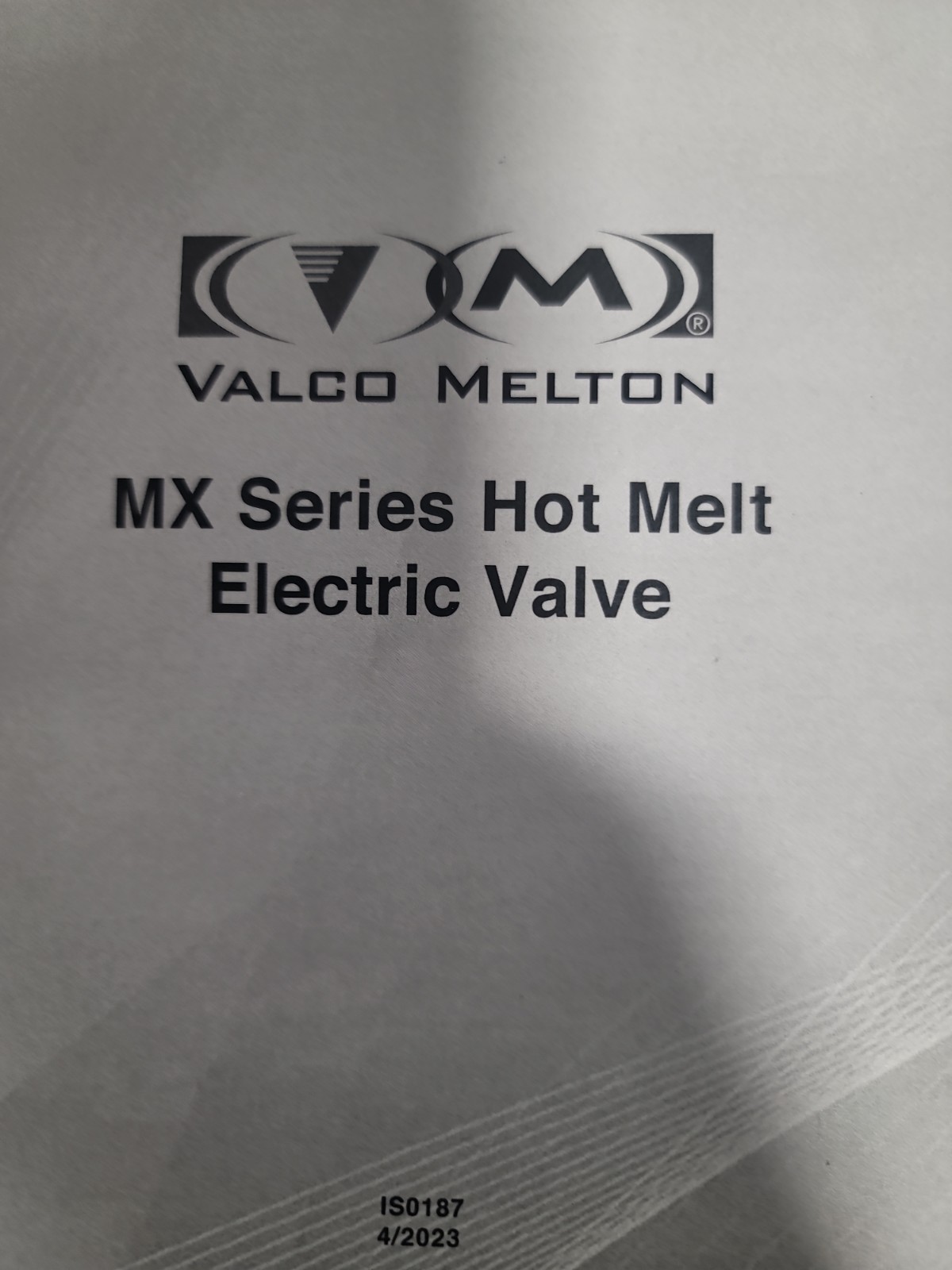 Hot melt adhesive applicator nozzle module VALCO MELTON 766xx 766XX914