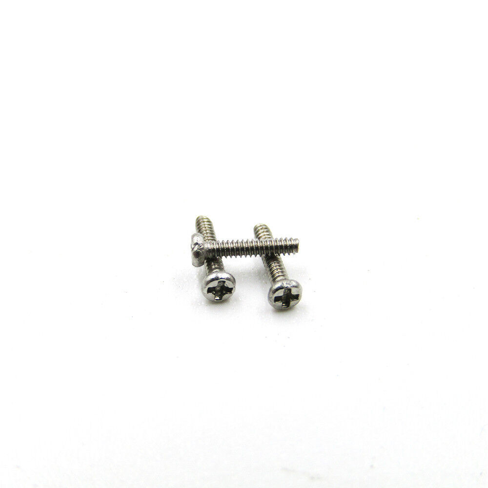 M1 M1.2 M1.4 M1.6 Stainless Steel Phillips Pan Head Small Screws Micro Mini Bolt