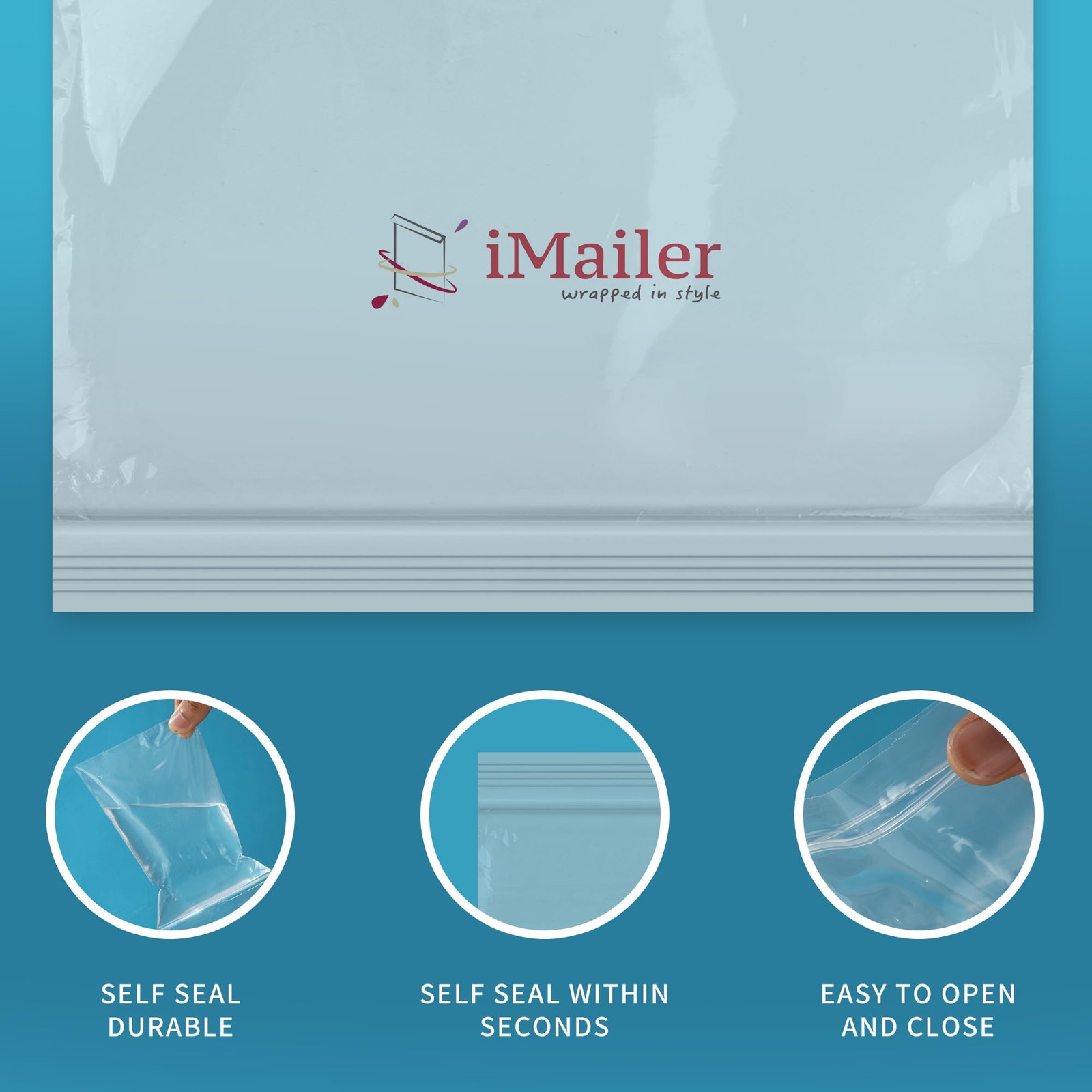 8″ x 10″, 9″ x 12″, 10″ x 13″, 11″ x 14″ (100 CT each) 2 Mil Clear Plastic Re…