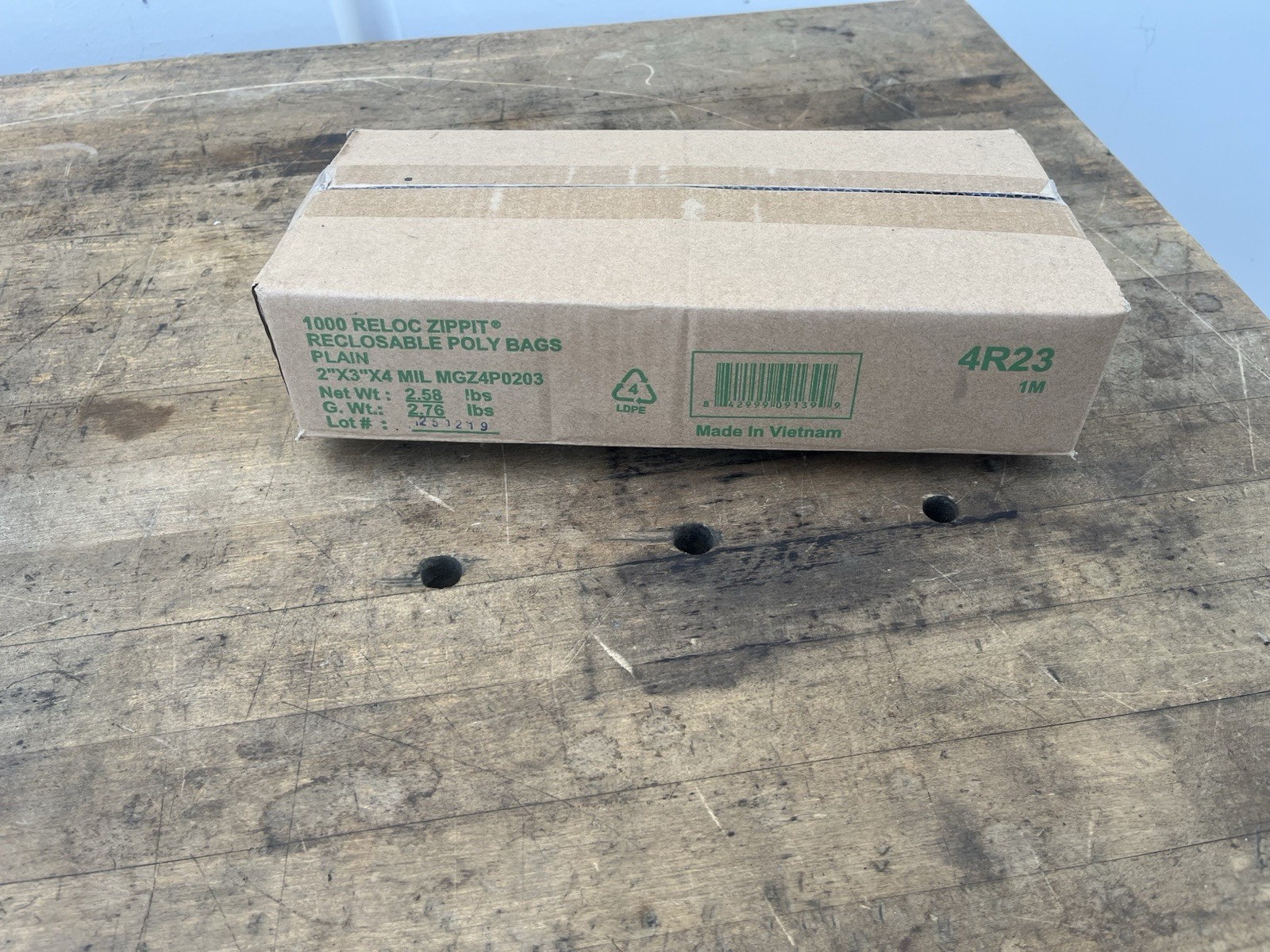 2″ x 3″ Reloc Zippit® 4 mil Reclosable Bags 700 pc