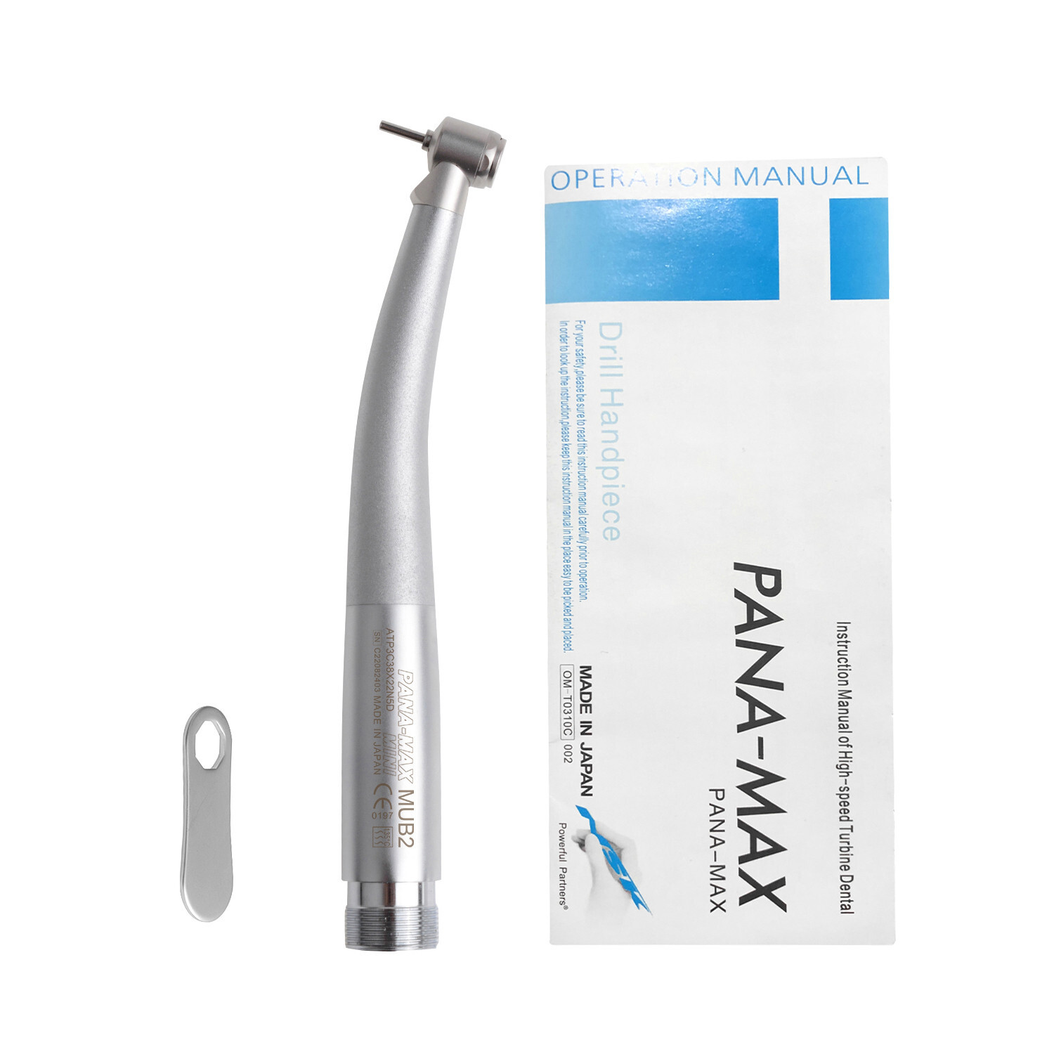 Dental LED High Speed Handpiece Mini Head Double LED Single Water Spray 2H US
