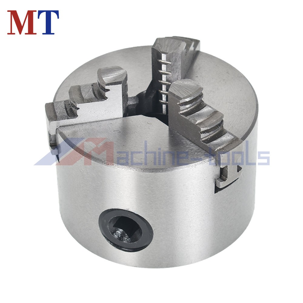 3 Jaw Lathe Chuck Manual Chuck 3″ K11-80 Self-centering Lathe Drilling Part 80mm