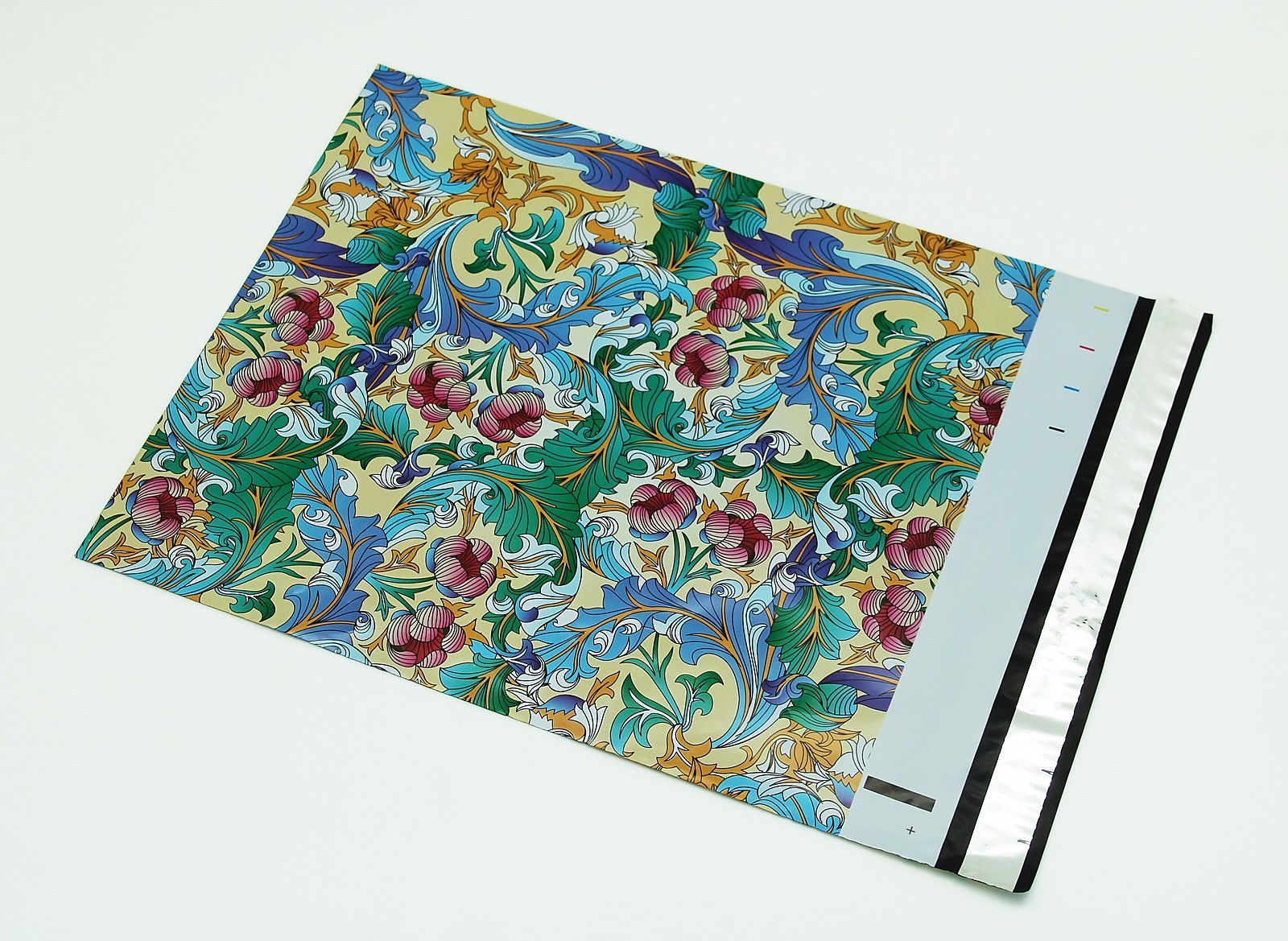 200 Bags 100 10×13 Paisley, 100 10×13 Green Designer Poly Mailers Envelopes Bags