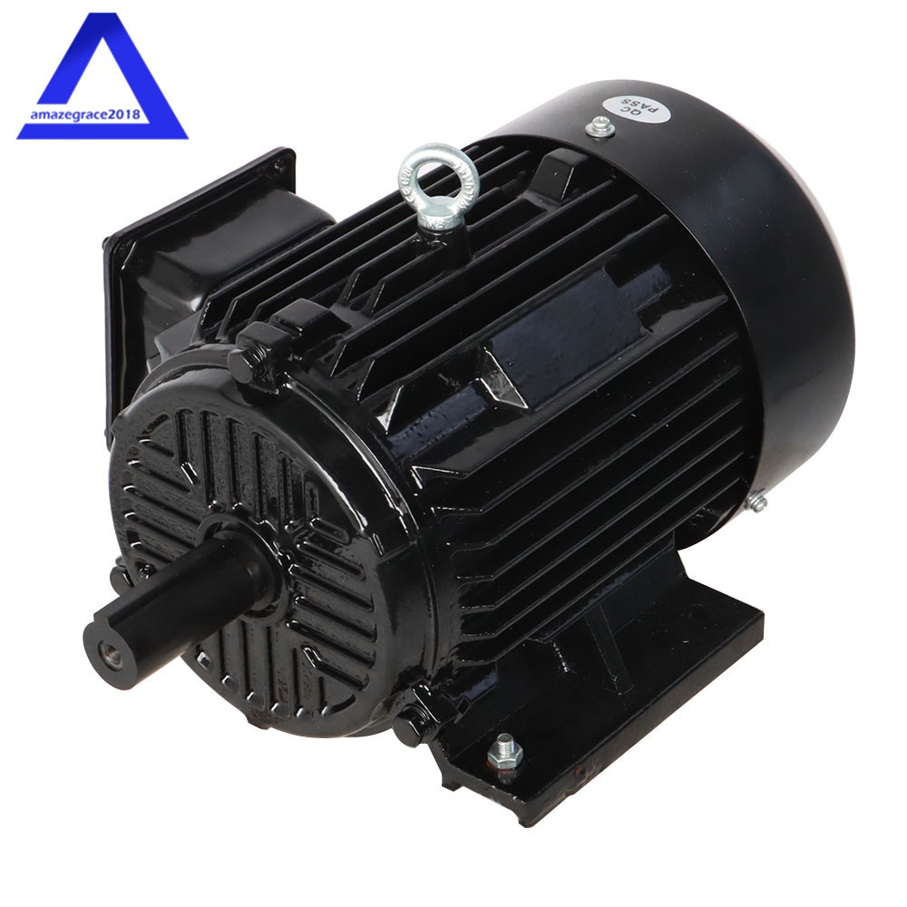 Electric Motor 5 HP 3 Phase 1800 RPM 184T Frame TEFC 230/460 Volt Severe Duty US