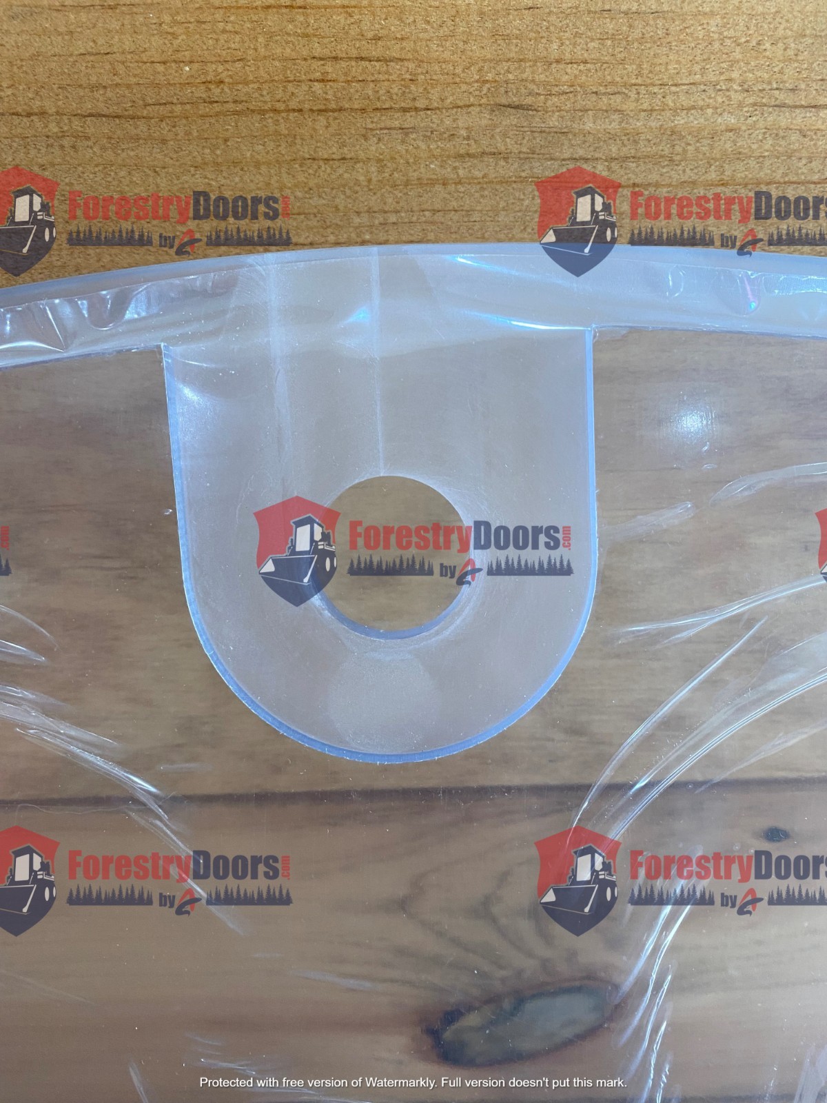 1/2″ John Deere Large G Forestry Skid Steer Door Polycarbonate Lexan Mulcher