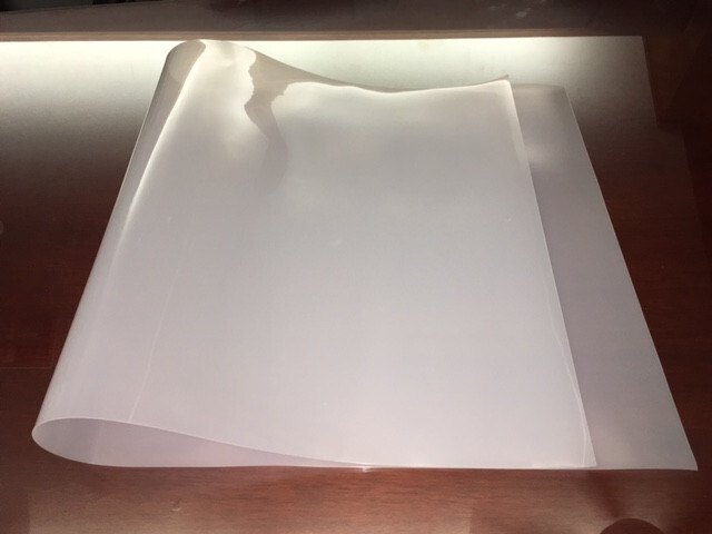 2 LDPE Low Density Translucent Clear Polyethylene Plastic Sheets – 48″x24″x0.03″