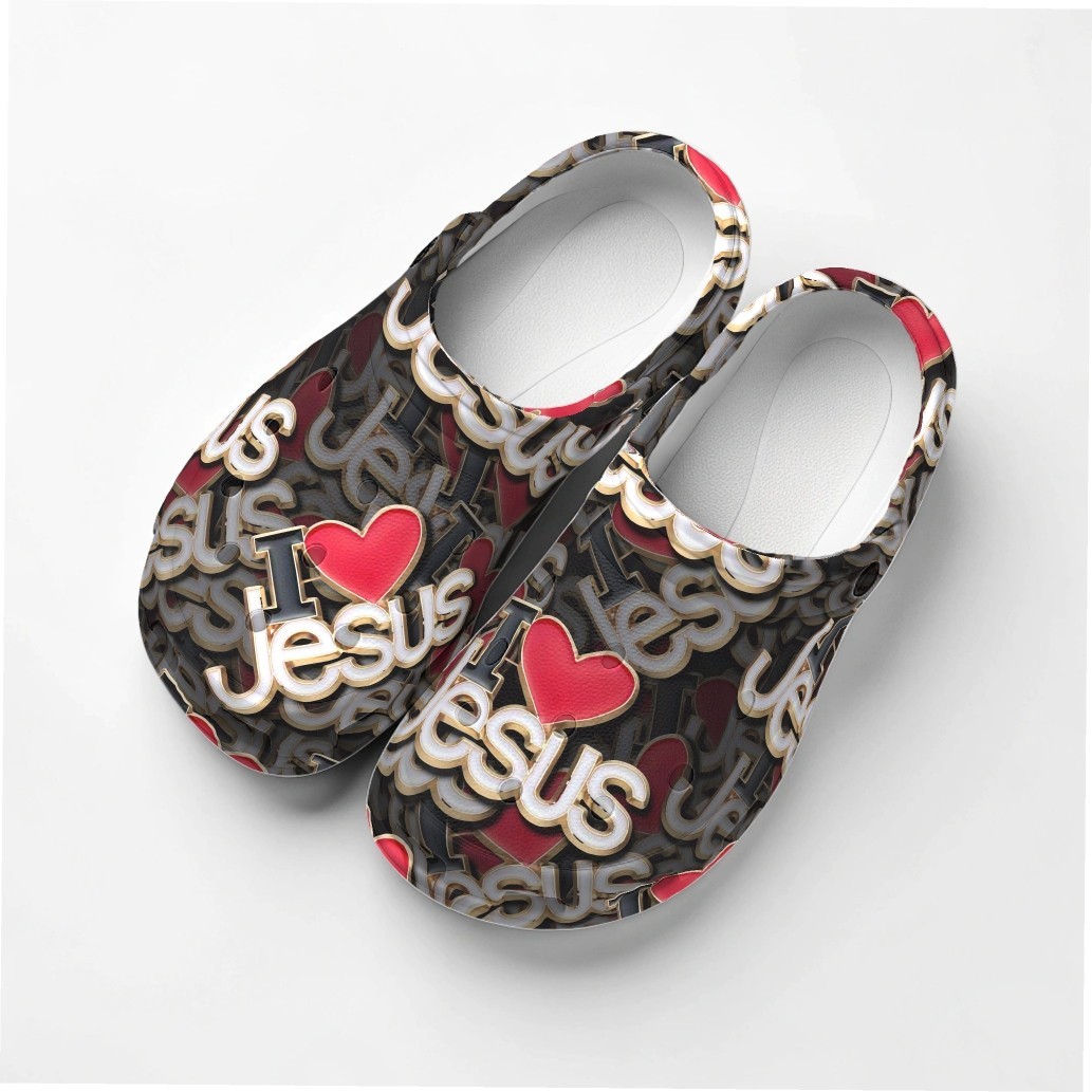 I Love Jesus 42 – 18″x46″ Hydrographic Film Hydro Dipping