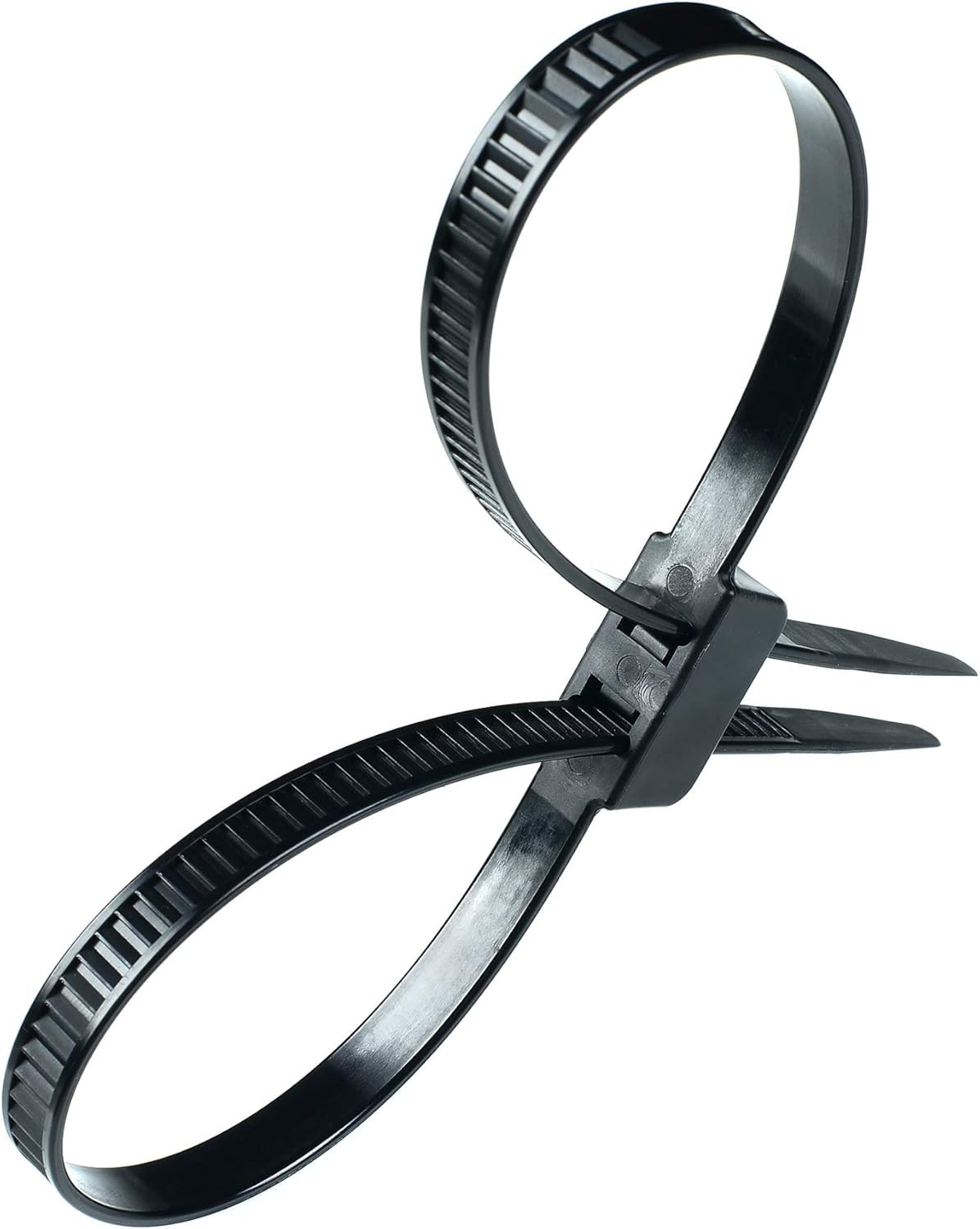 10 Heavy Duty Police Zip Ties, 27.5″ Nylon Double Lock Handcuffs, 250Lb Strength