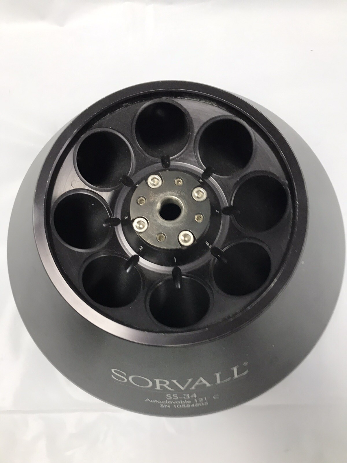 Sorvall SS-34 Autoclavable Rotor 8 x 50mL 25,000 RPM Tested Warranty