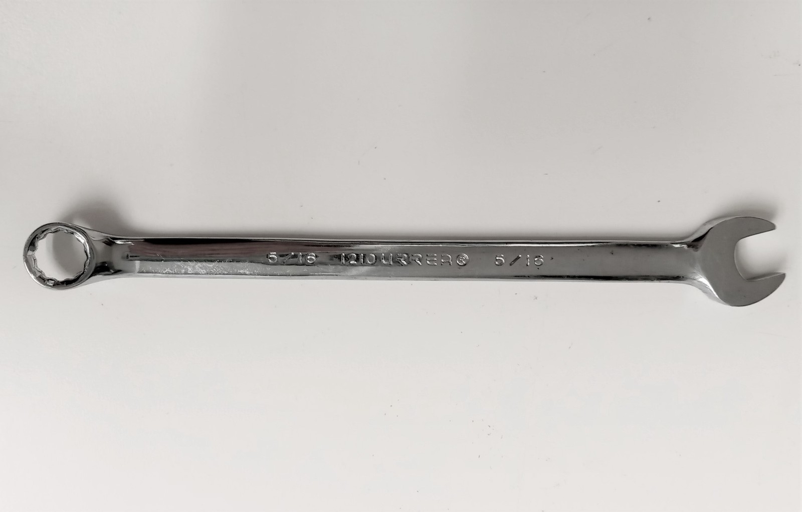 Urrea 1210 Full Polish 5/16″ (7.9mm) Combination Wrench (bin3)