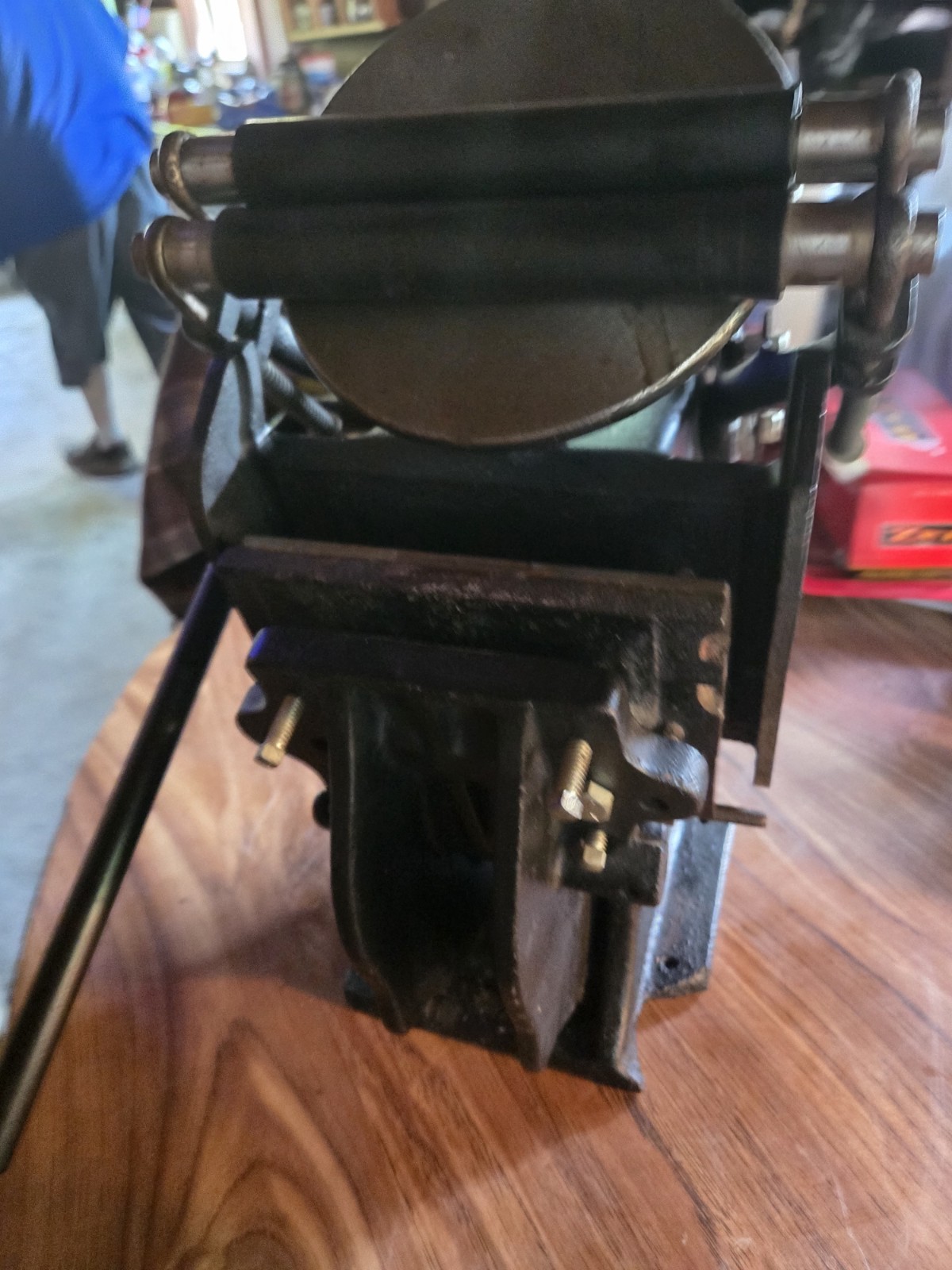 Tabletop Metal Letter Press Printing Press w/ Ink Rollers, Tabletop Letterpress