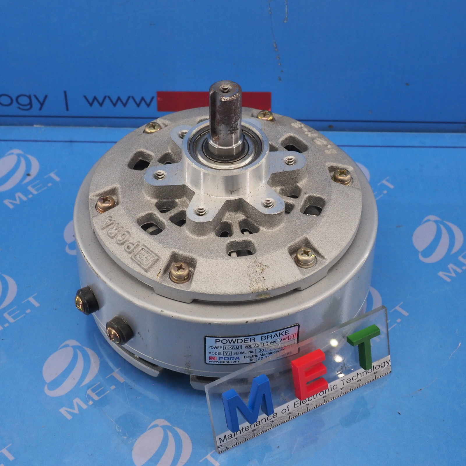 Pora Powder Brake 1.2Kg.M 24V 3.1A Pora Y4 Motor Pora Y4 Motor 60Days Warranty