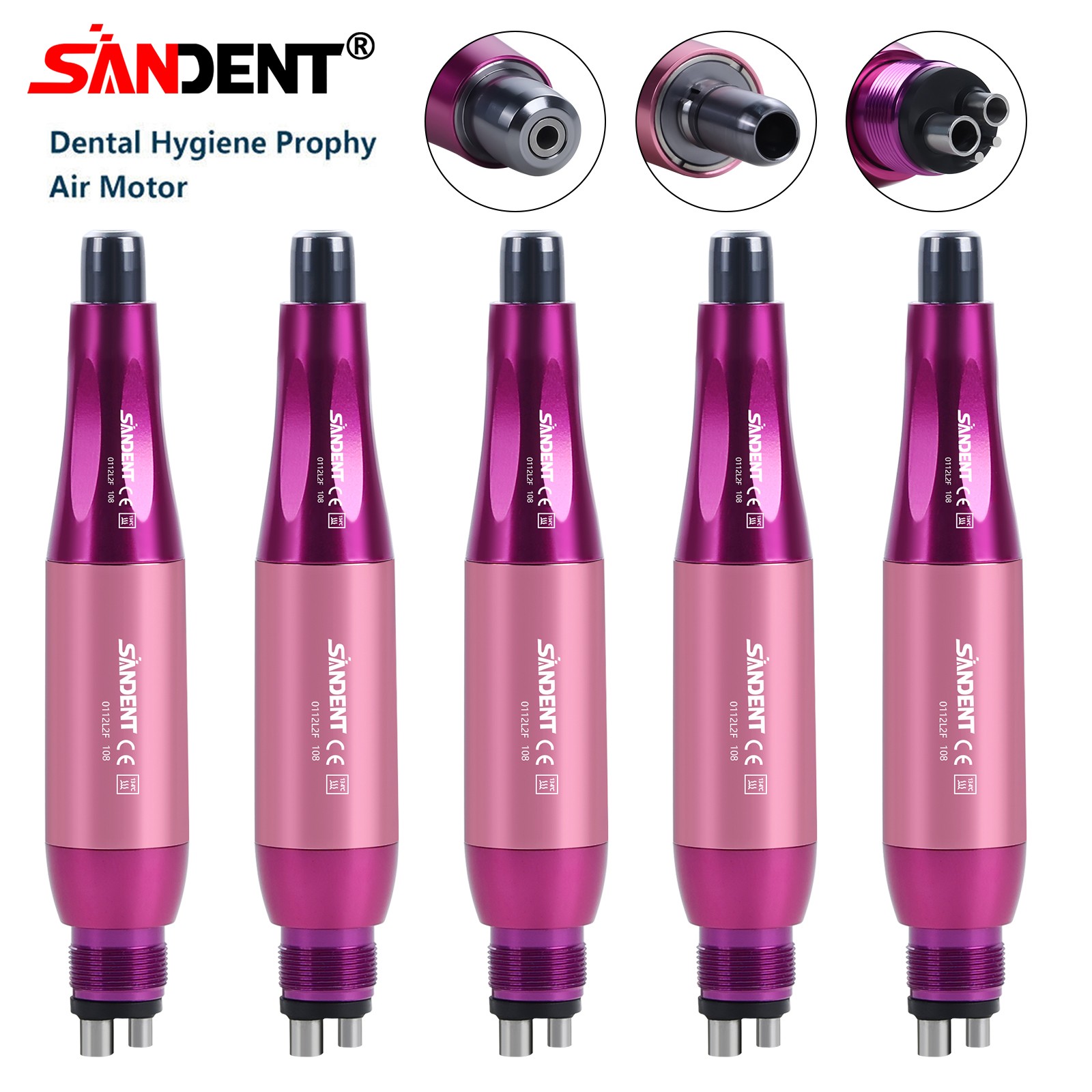 Dental Diamond Burs Cups Composite Polishing Kit for Low Speed Handpiece RA HP