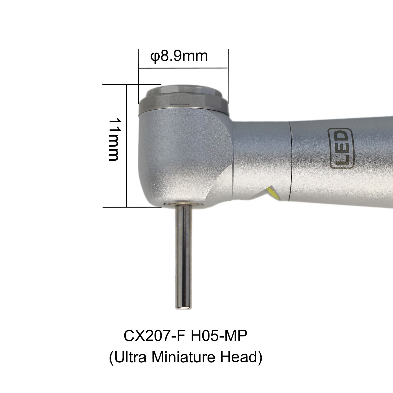 COXO Dental Self Power LED Handpiece CX207-F High Speed Turbine 2 4 Hole Midwest