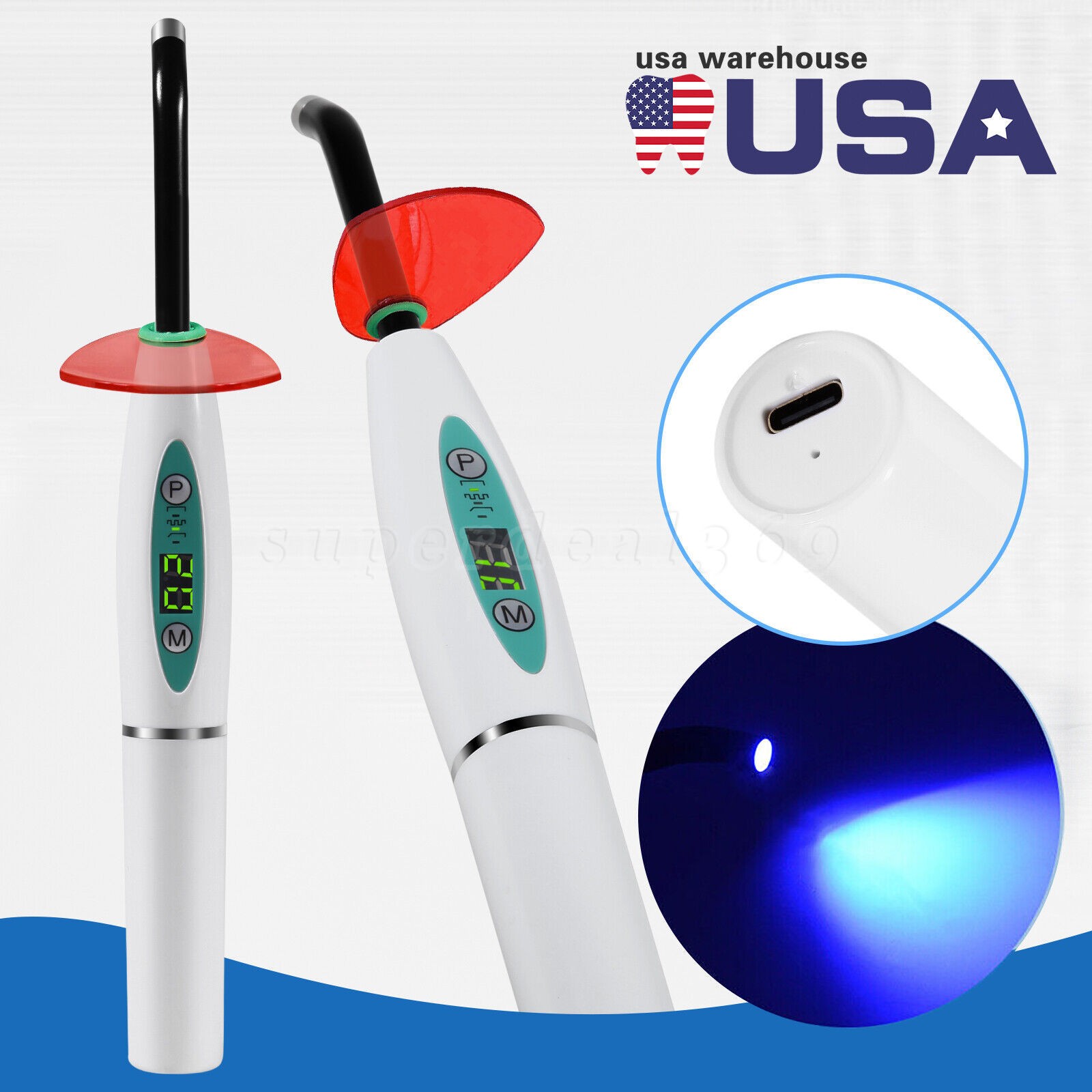 NSK Style Dental Slow Low Speed Contra Angle Handpiece Push Button E-type FX65