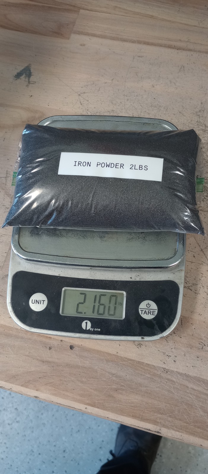 Foundry Grade Iron Oxide Powder 85-95% Pure 30 Mesh 2 Lbs