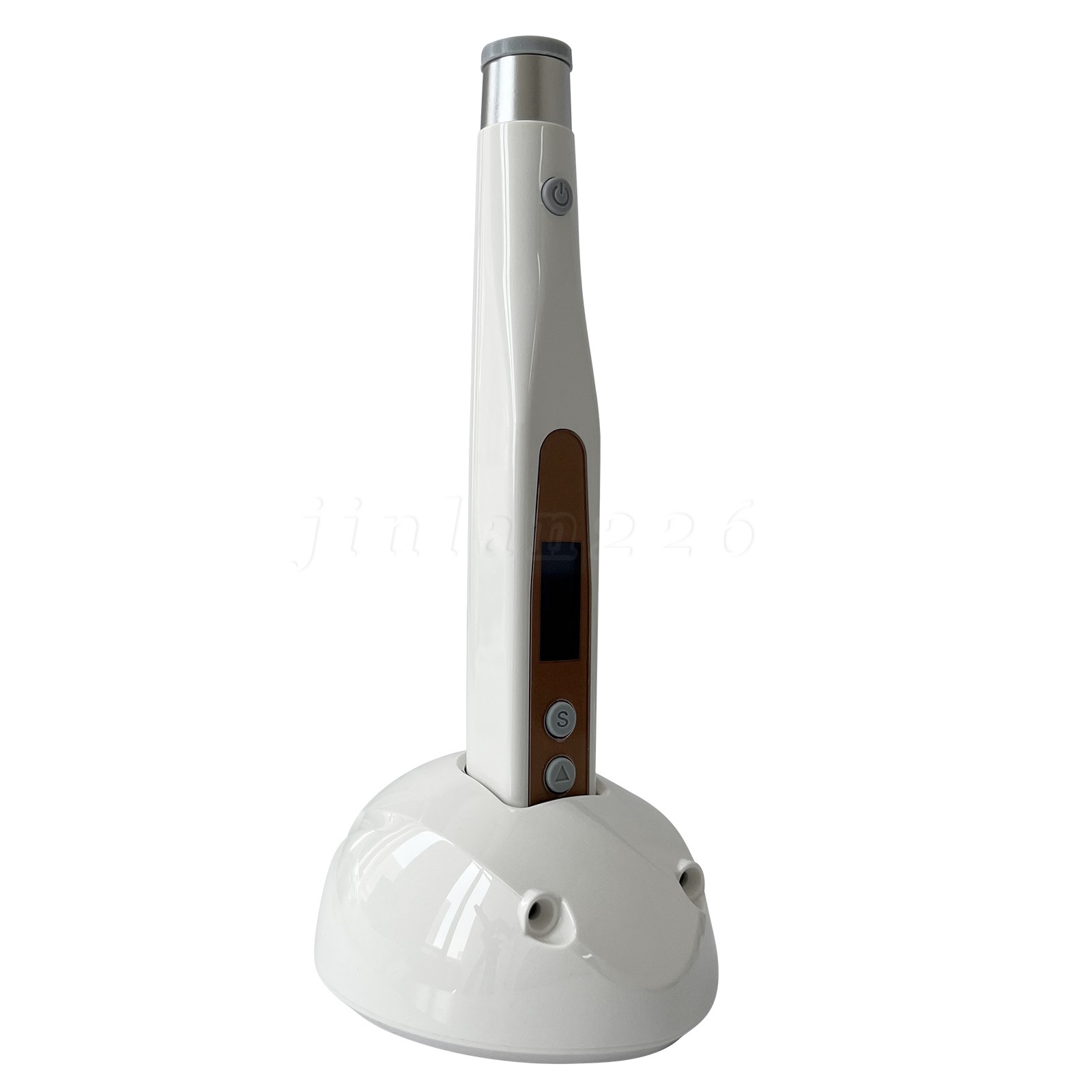 Dental Cordless Electric Hygiene Prophy Handpiece 360° Swivel + 2 Prophy Angles