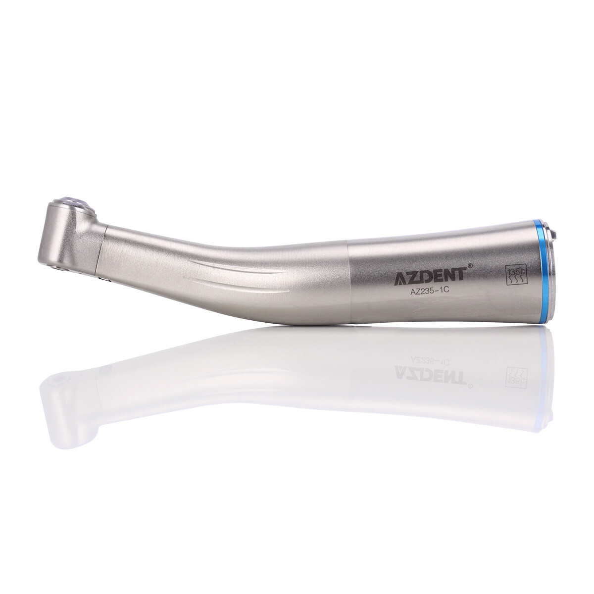 1:1 Fibra Óptica Pieza de Mano Dental Baja Velocidad LED Contra Angulo Empuje