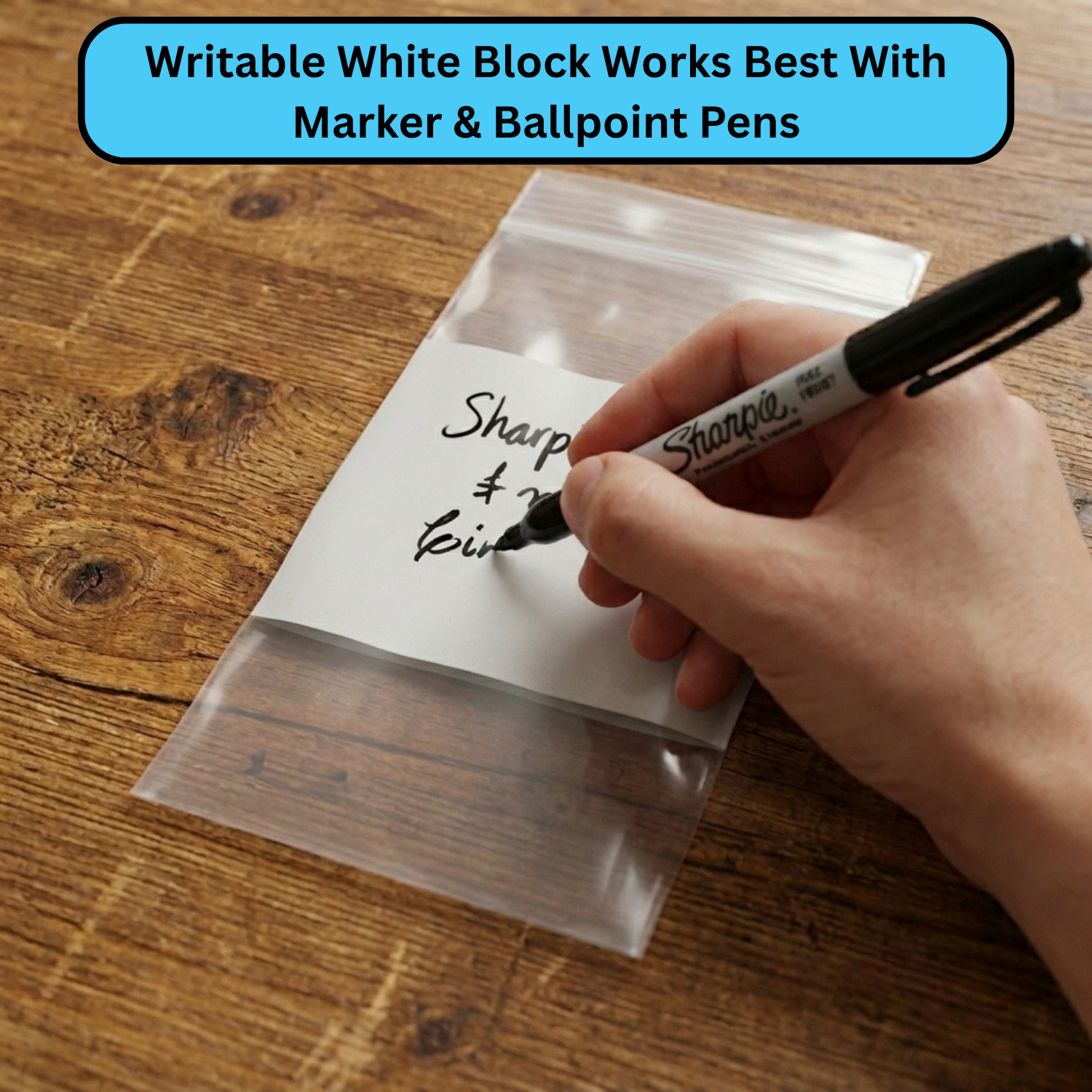 4000 Zip Seal Bags 12 x 15 White Block 2 Mil Poly 12″ x 15″ Writable Resealable