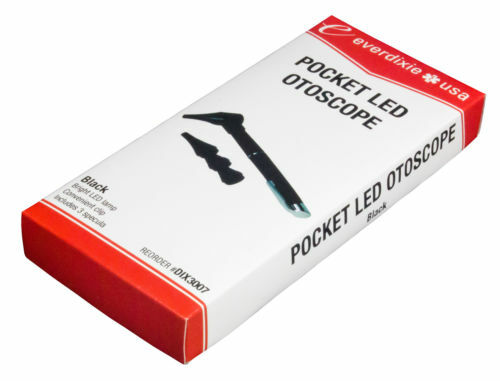 DIXIE EMS BASIC STUDENT MEDICAL POCKET OTOSCOPE WITH LED LIGHT REUSABLE PENLIGHT