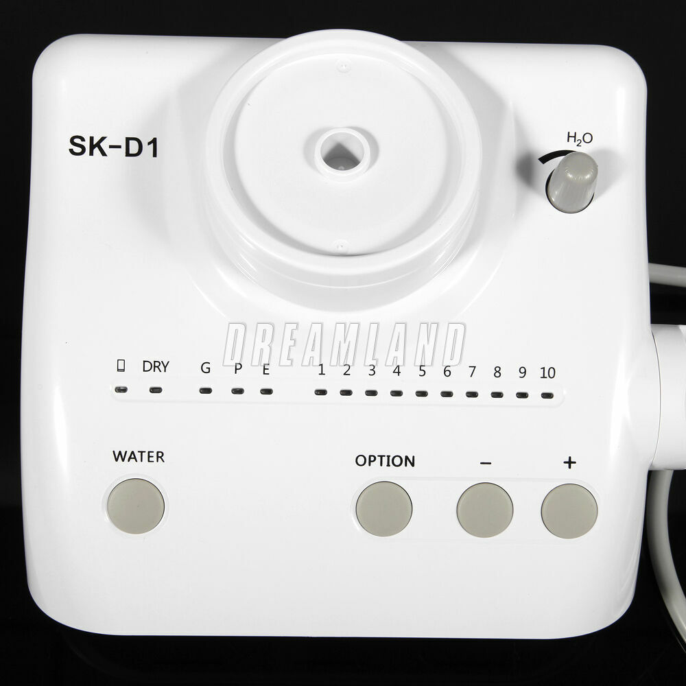 SK-D1 Dental Ultrasonic Piezo Scaler Unit w/2*Bottles 5*Tips For DTE SATELEC FDA