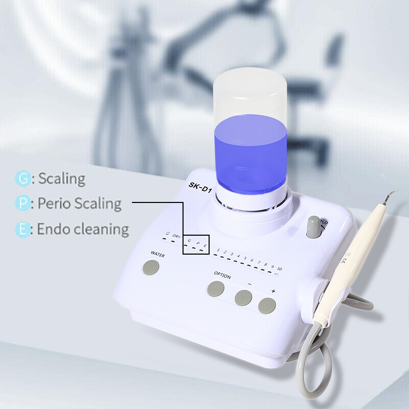 SK-D1 Dental Ultrasonic Piezo Scaler Unit w/2*Bottles 5*Tips For DTE SATELEC UPS