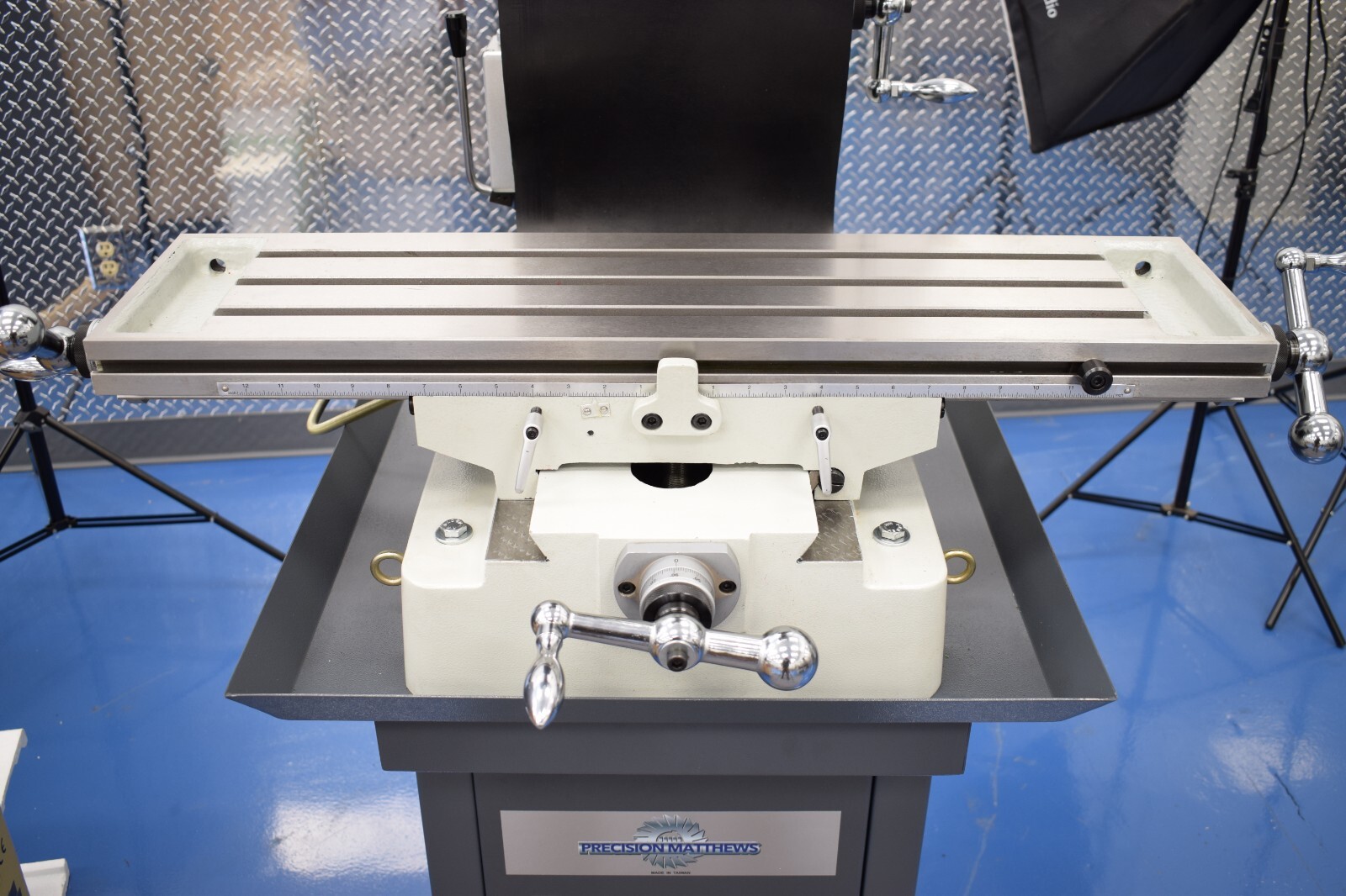PM-833TV ULTRA PRECISION BENCH TOP VERTICAL MILL w/STAND! FREE SHIP! TAIWAN