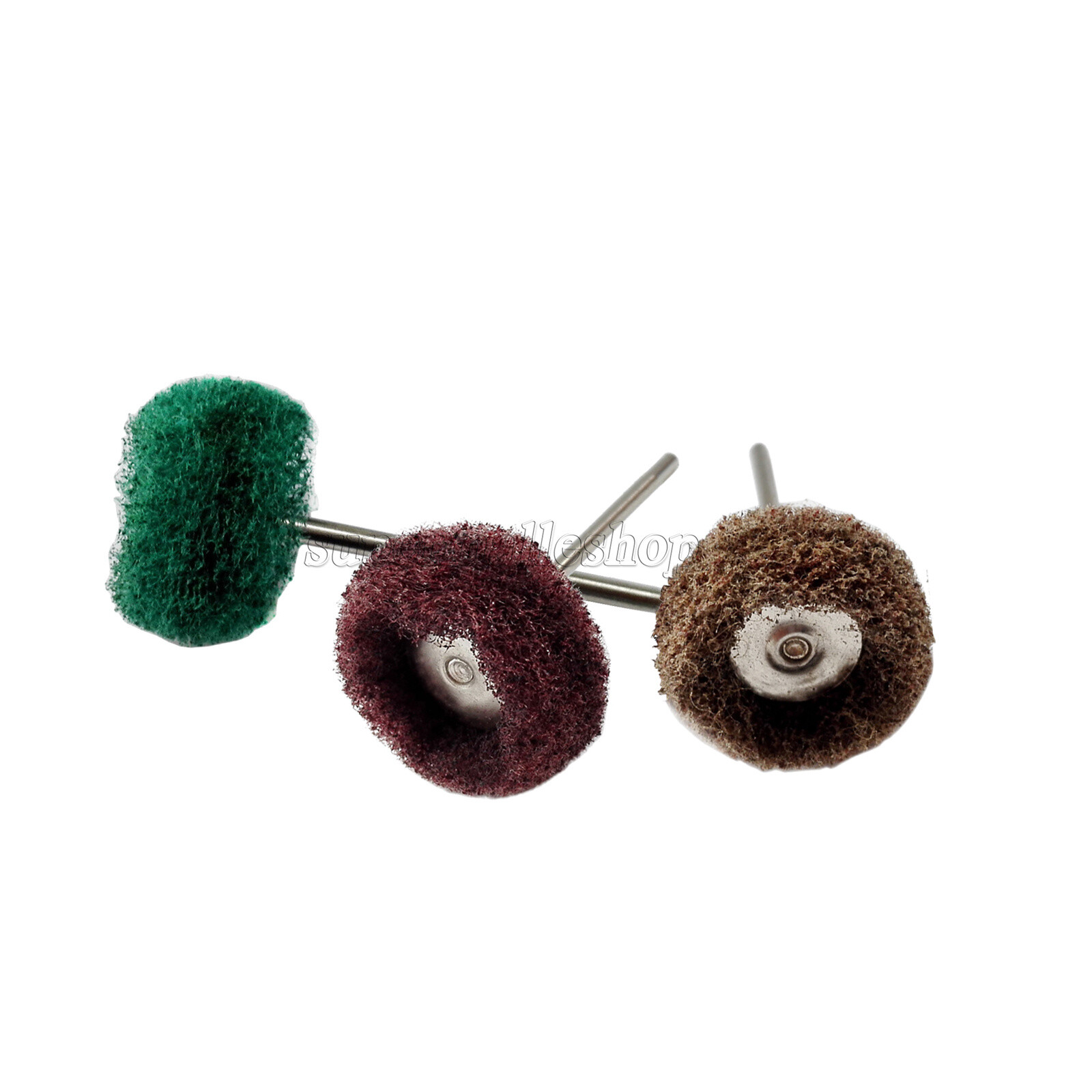 Fresh Dental Lab Fiber Wheel brush Polishing Polisher Prophy Brushes FG 2.35mm