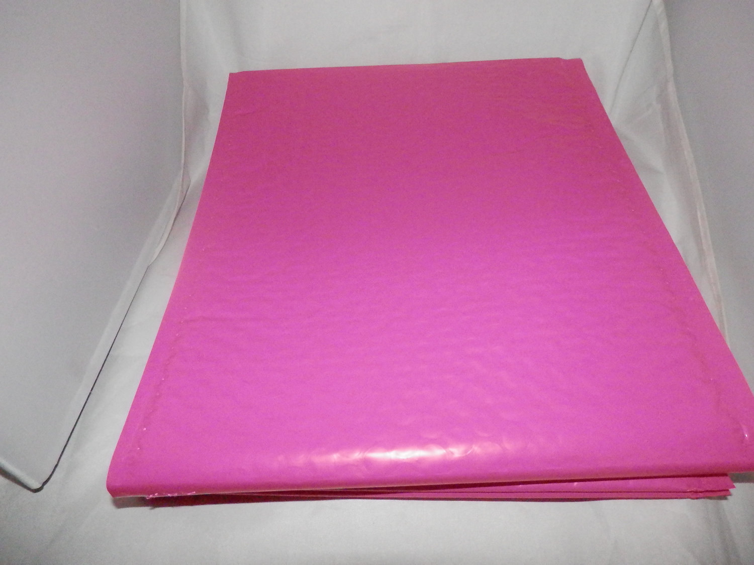 12 Assorted Sizes 8.5×12, 6×9, and 4×8 Hot Pink Poly Bubble Mailers 4 of Each