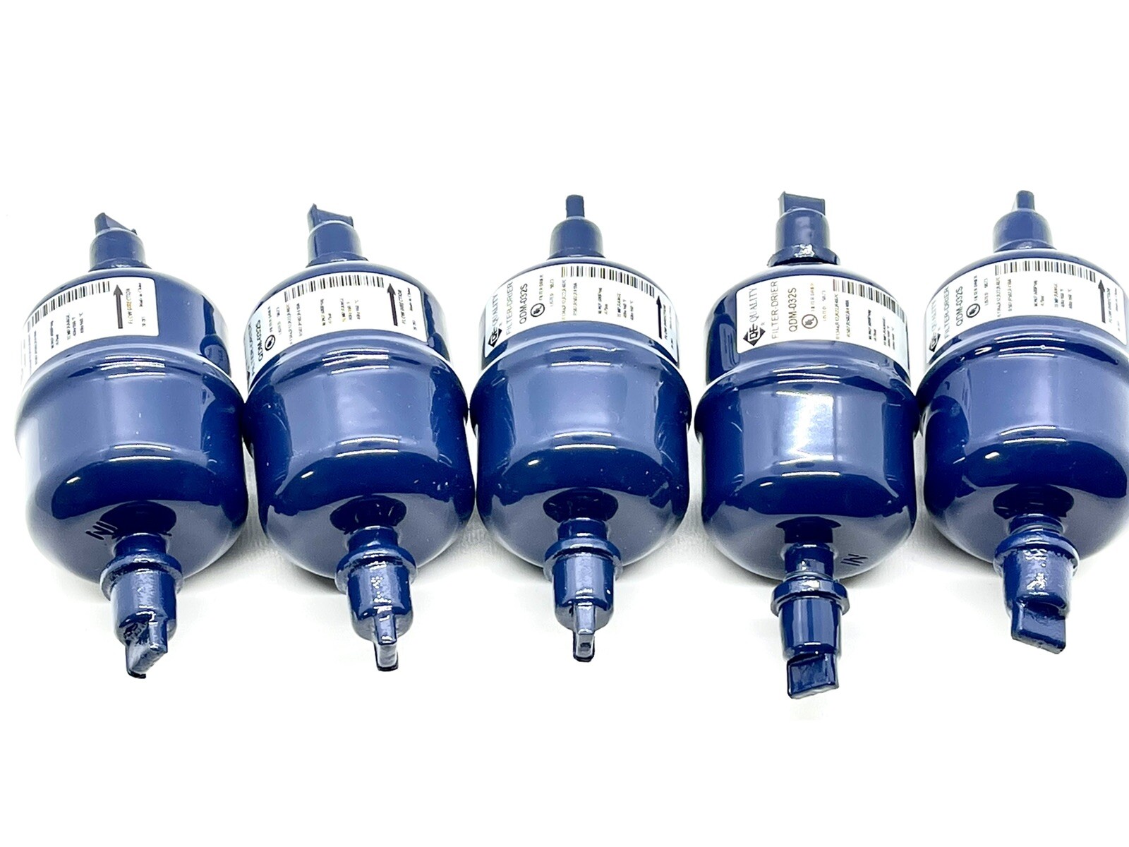5 PCS LIQUID LINE FILTER DRIERS, 1/4 ODF ,3 CUBIC INCHES