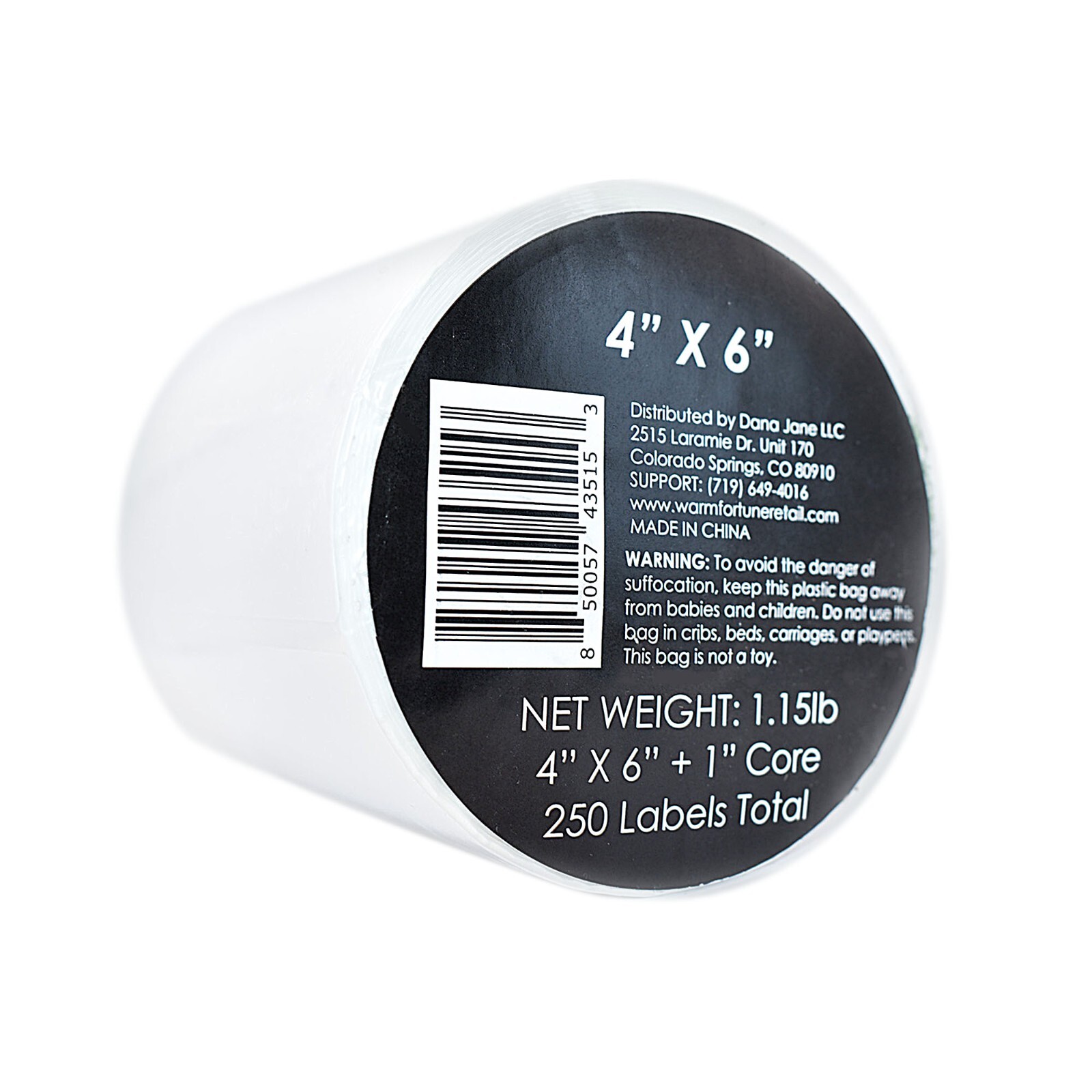 Direct Thermal Shipping Labels 4″ x 6″ 250 labels – Shipping Labels