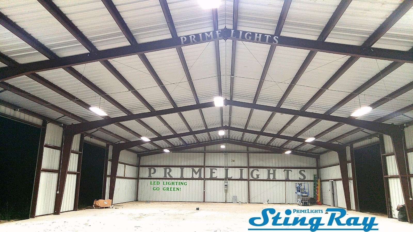 4 Lamp T8 LED HighBay – Warehouse, Shop, Garage BRIGHT Commercial Light NEW