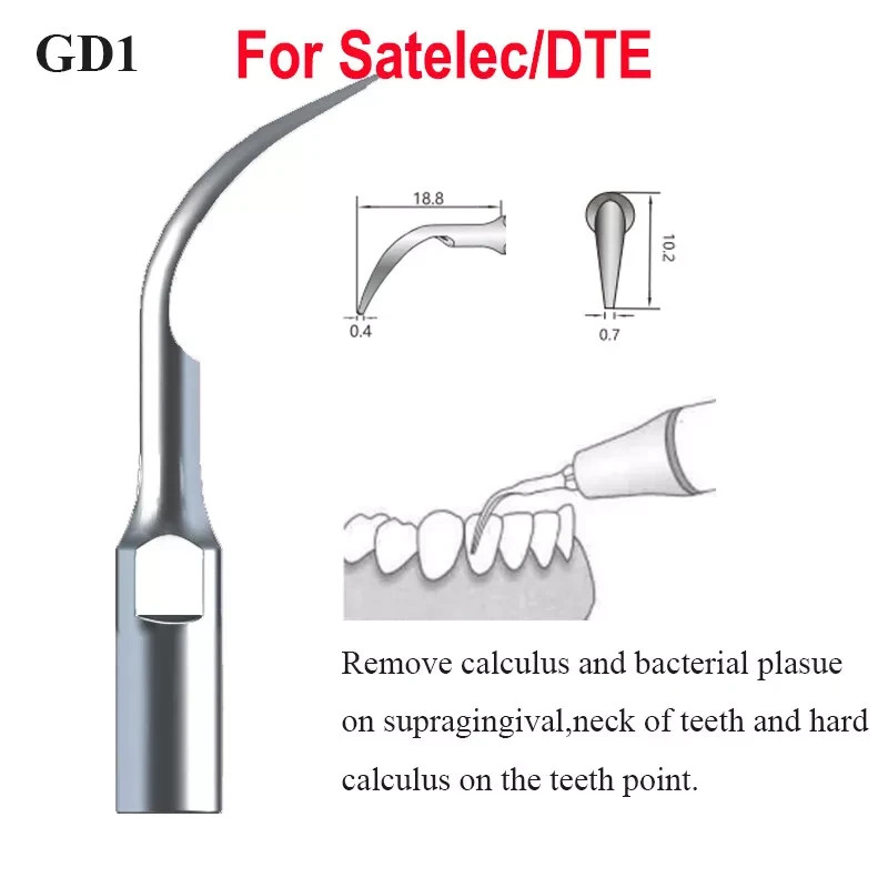 Dental Ultrasonic Piezo Scaler Tips Endo Perio Fit for DTE/SATELEC/NSK/EMS
