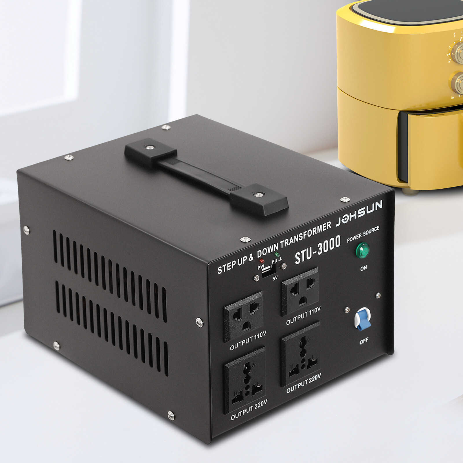 Heavy Duty 3000W Voltage 220V-110V 110V-220V Step Up/ Down Transformer Converter