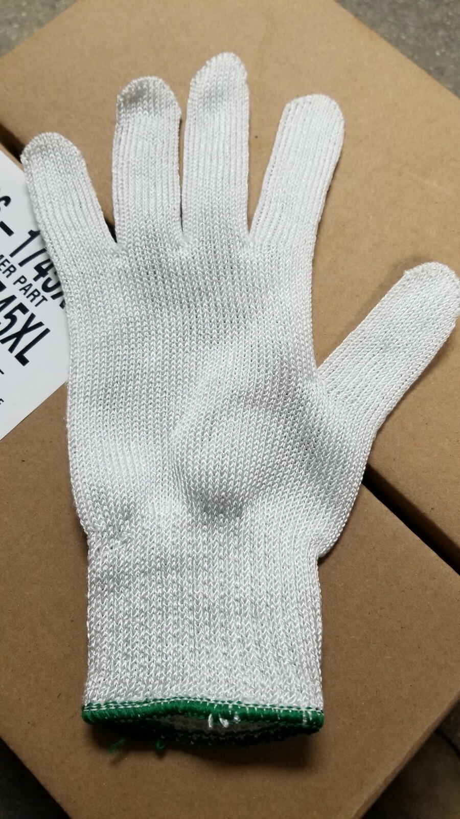 24 96-1745 96-1745XL Cut Resistant Glove Level 5 Antimicrobial Enhanced CR Fiber