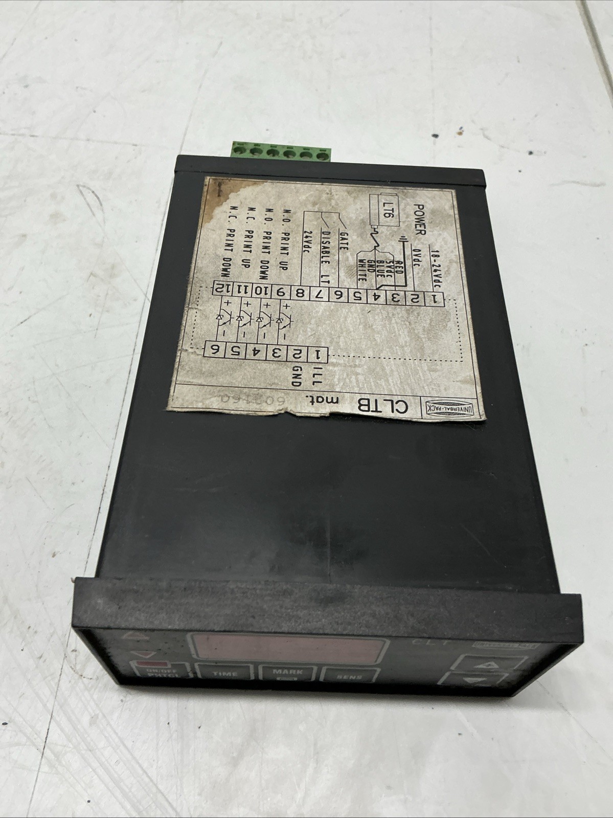 Universal-Pack CLTB Photoelectric Registration Mark Control Module Y-404