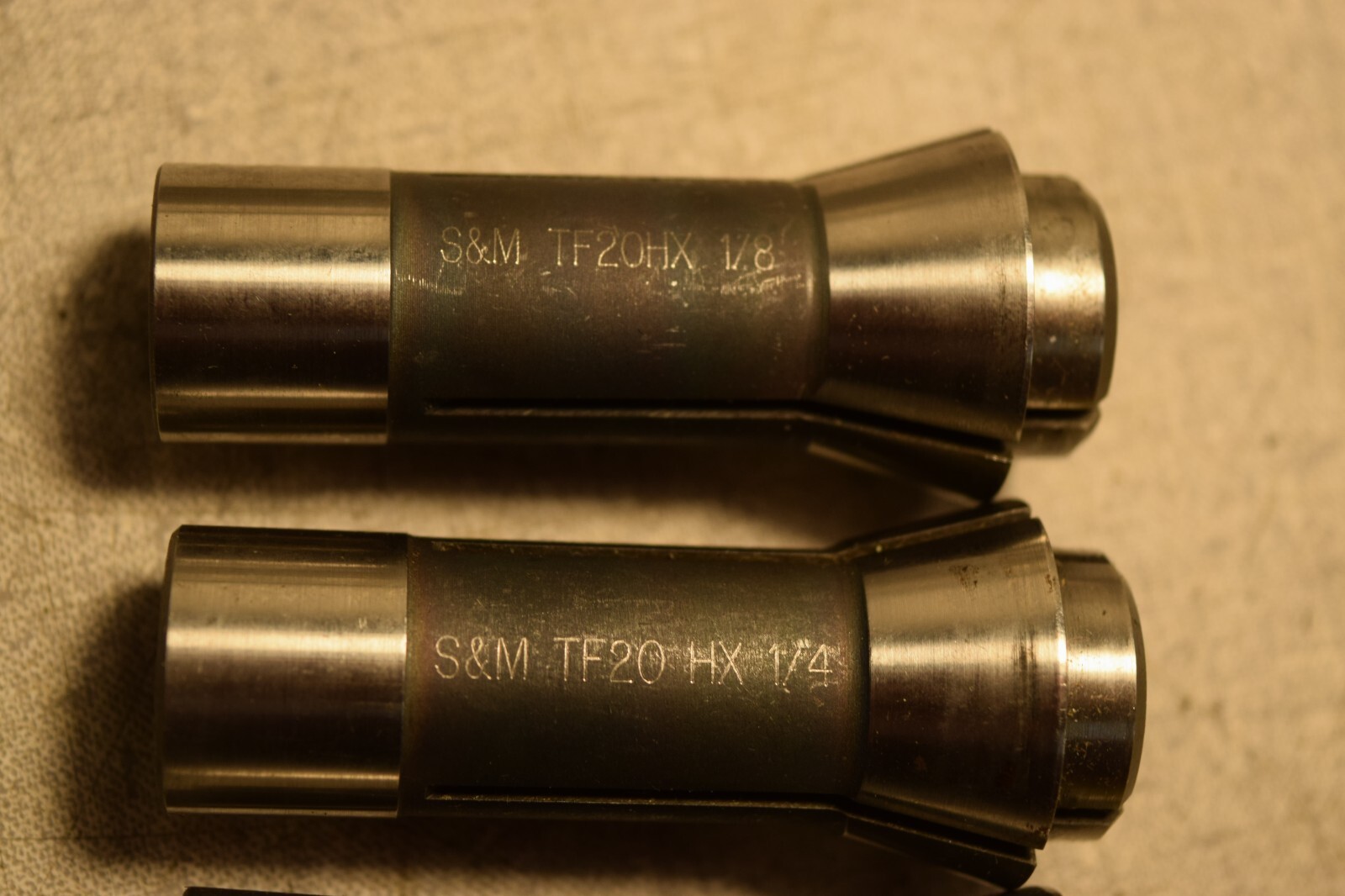 S&M Southwick & Meister TF20 Collets Lot of 7
