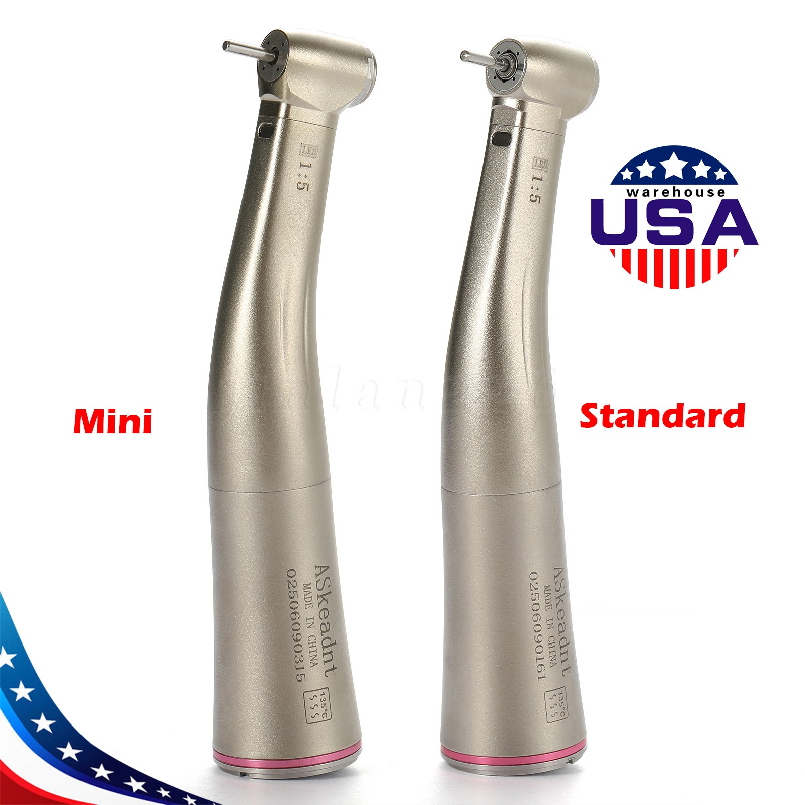 AS 1:5 LED Electric Handpiece High Speed Contra Angle TI-MAX NSK X95L Z95L