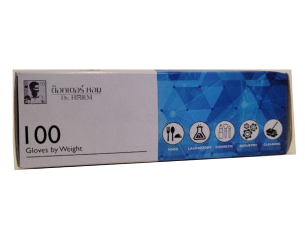 NITRILE EXAM GLOVES BLUE, POWDER FREE, NON-TOXIC, 1 BOX 100 PC, SIZE “M”