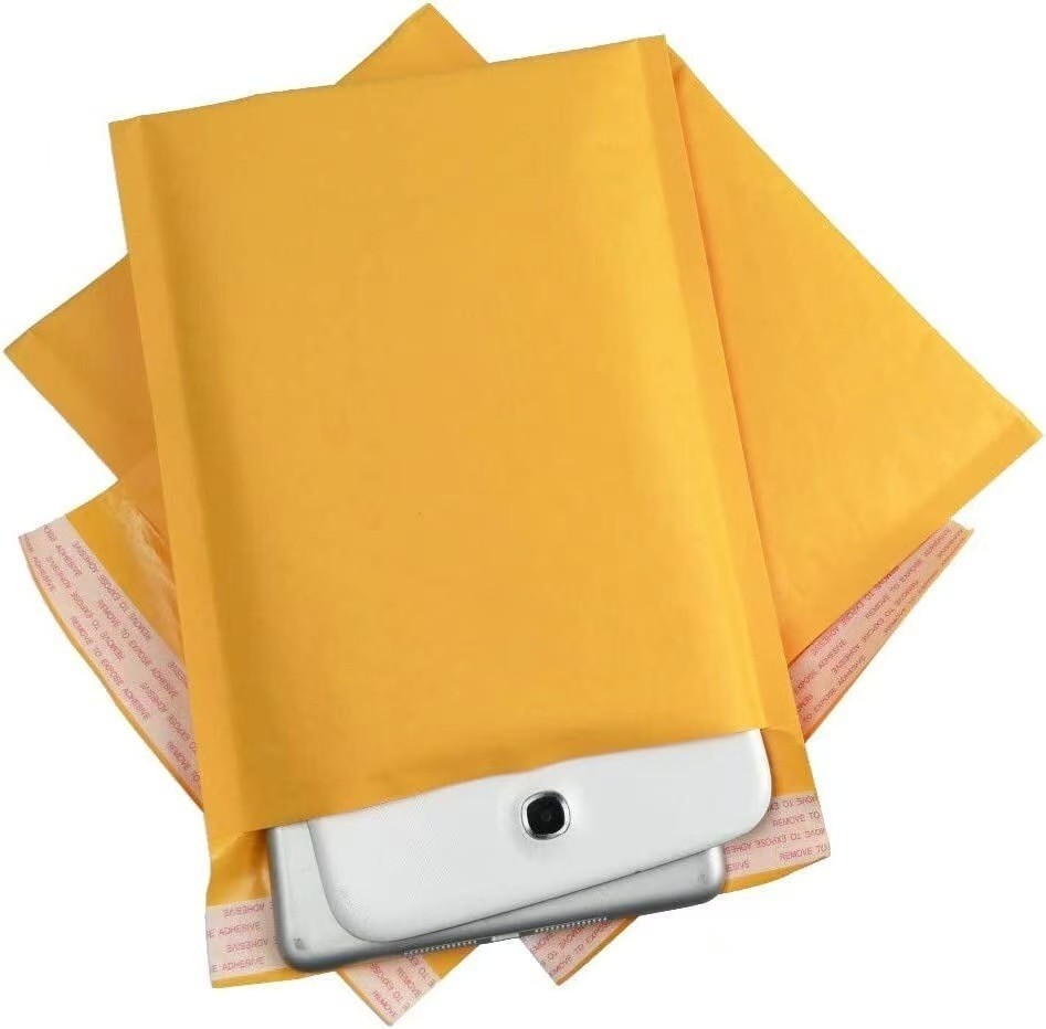 4X8 #000 Kraft Bubble Mailers Padded Envelopes Shipping Bags Self-Seal